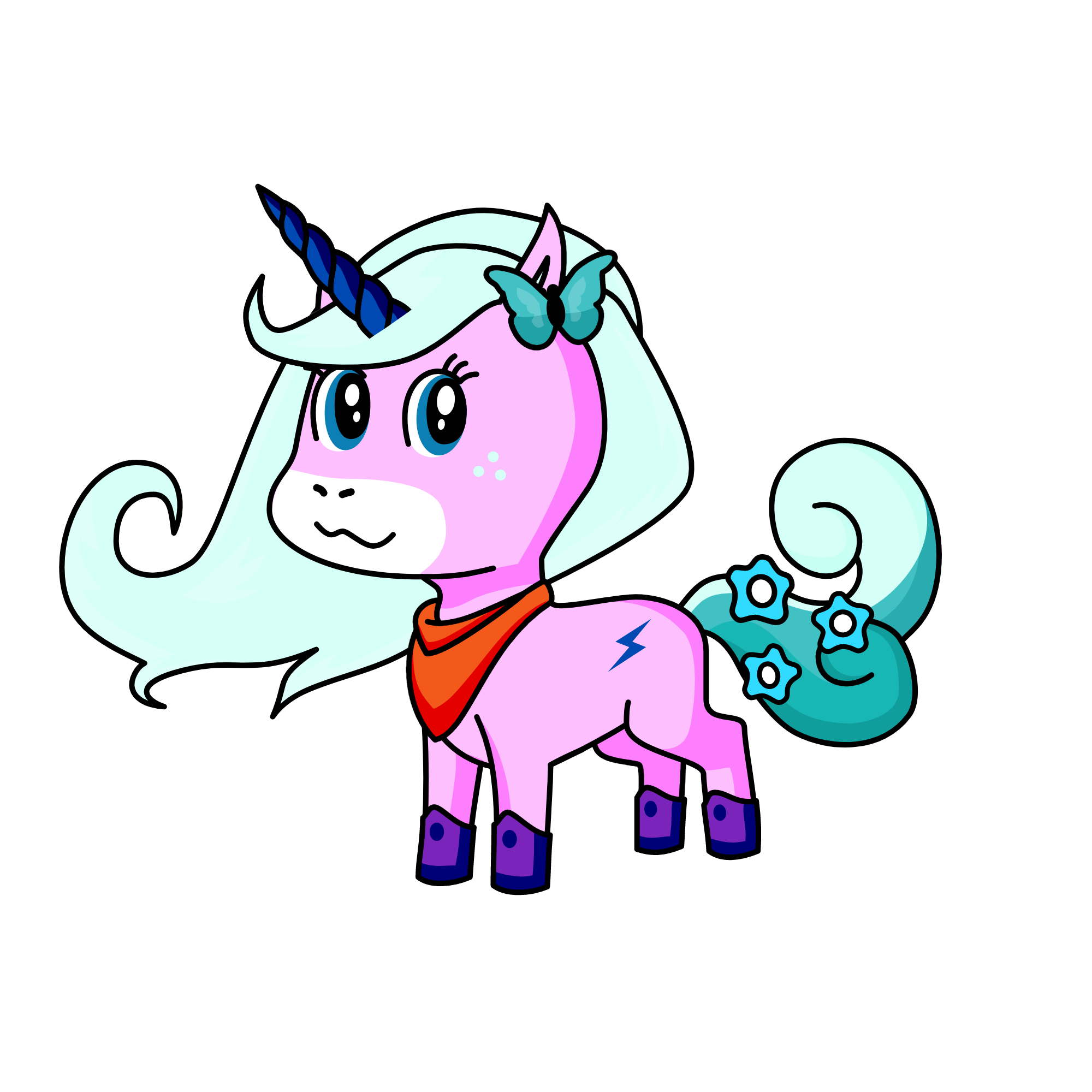 Felicity, the unicorn