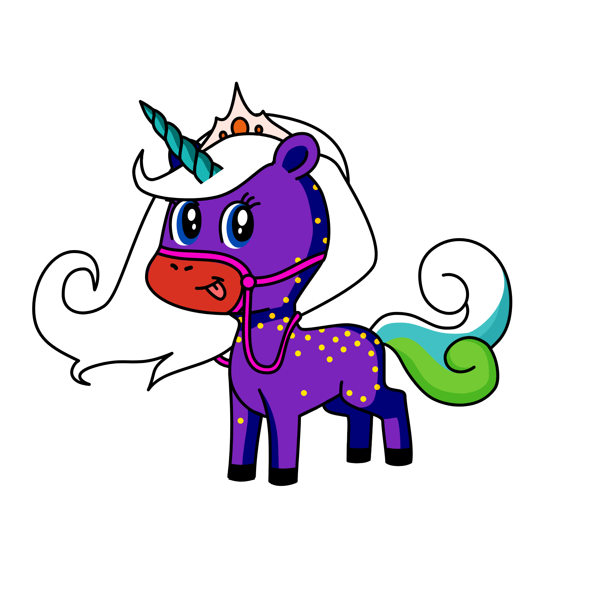 Miss. Organized , the unicorn