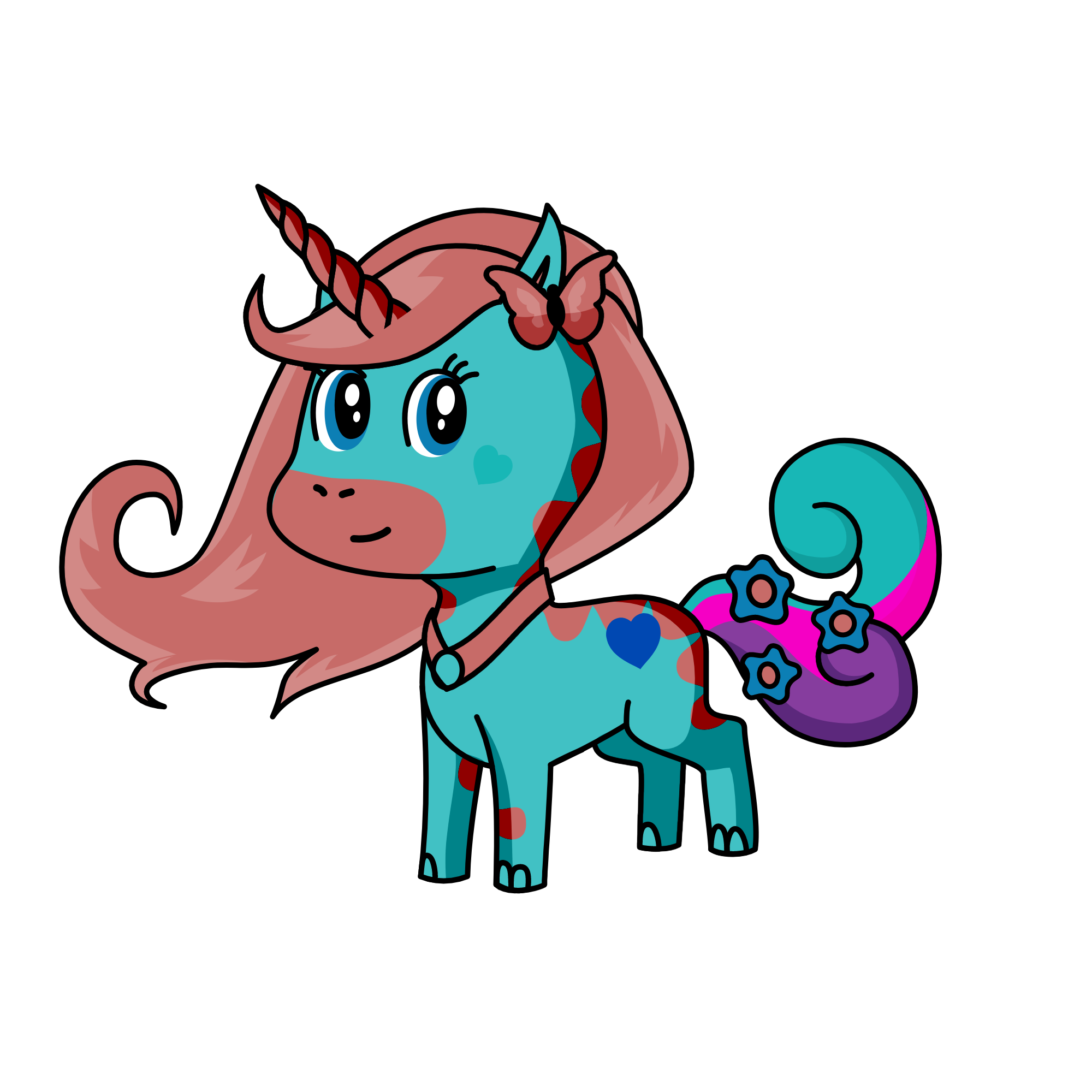 Butterfly, the unicorn