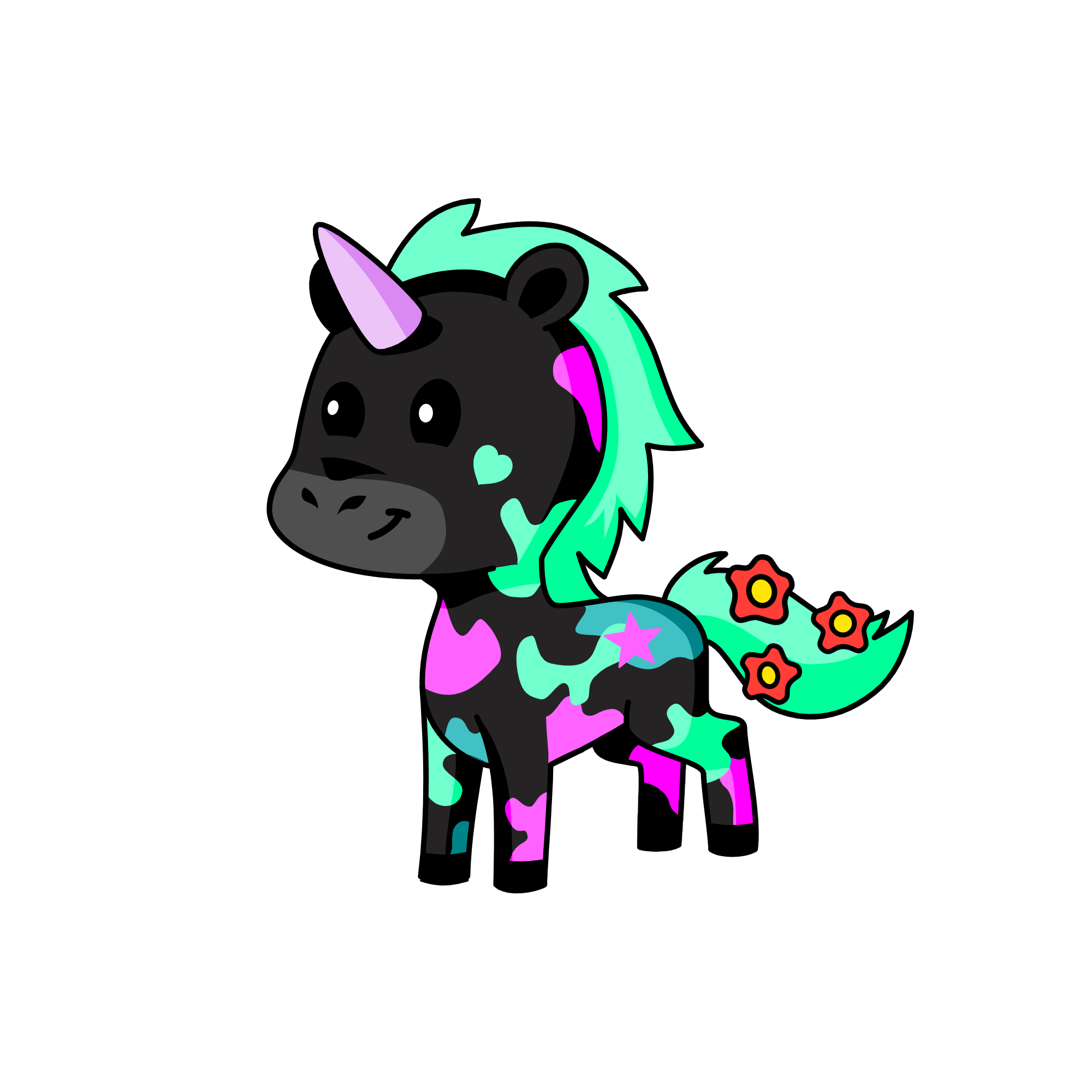 black horn, the unicorn