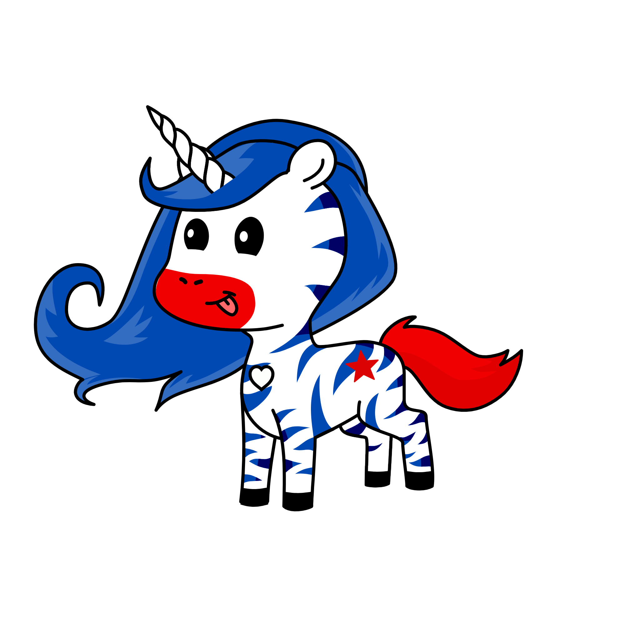 Miss.Liberty , the unicorn