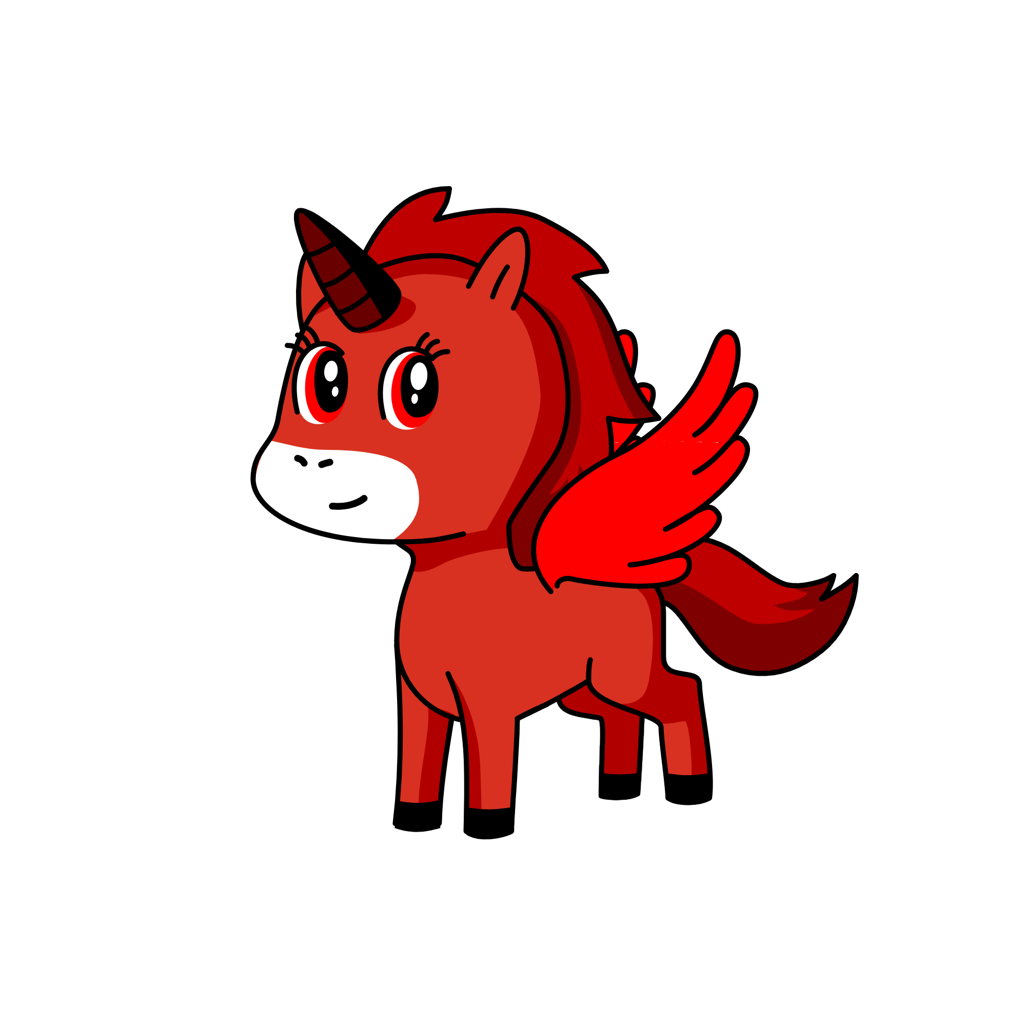 Red Velvet, the unicorn