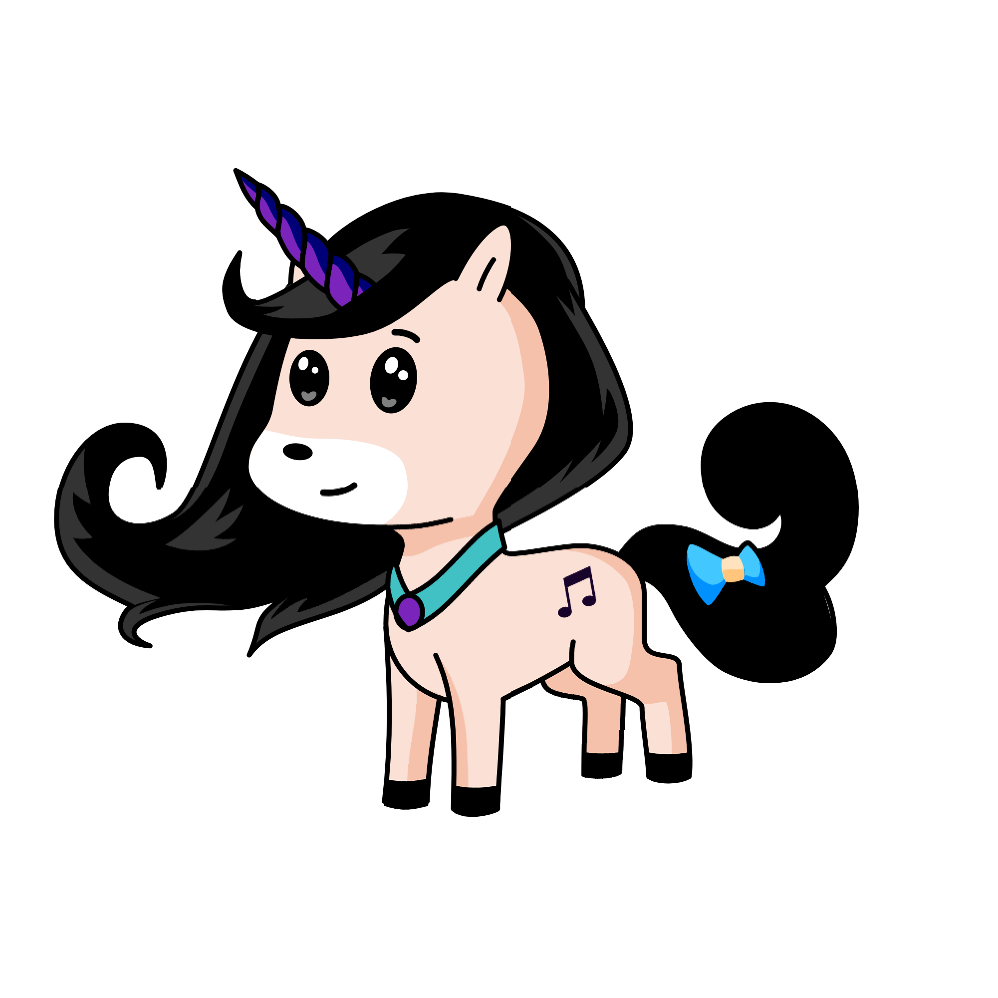 Crystal, the unicorn
