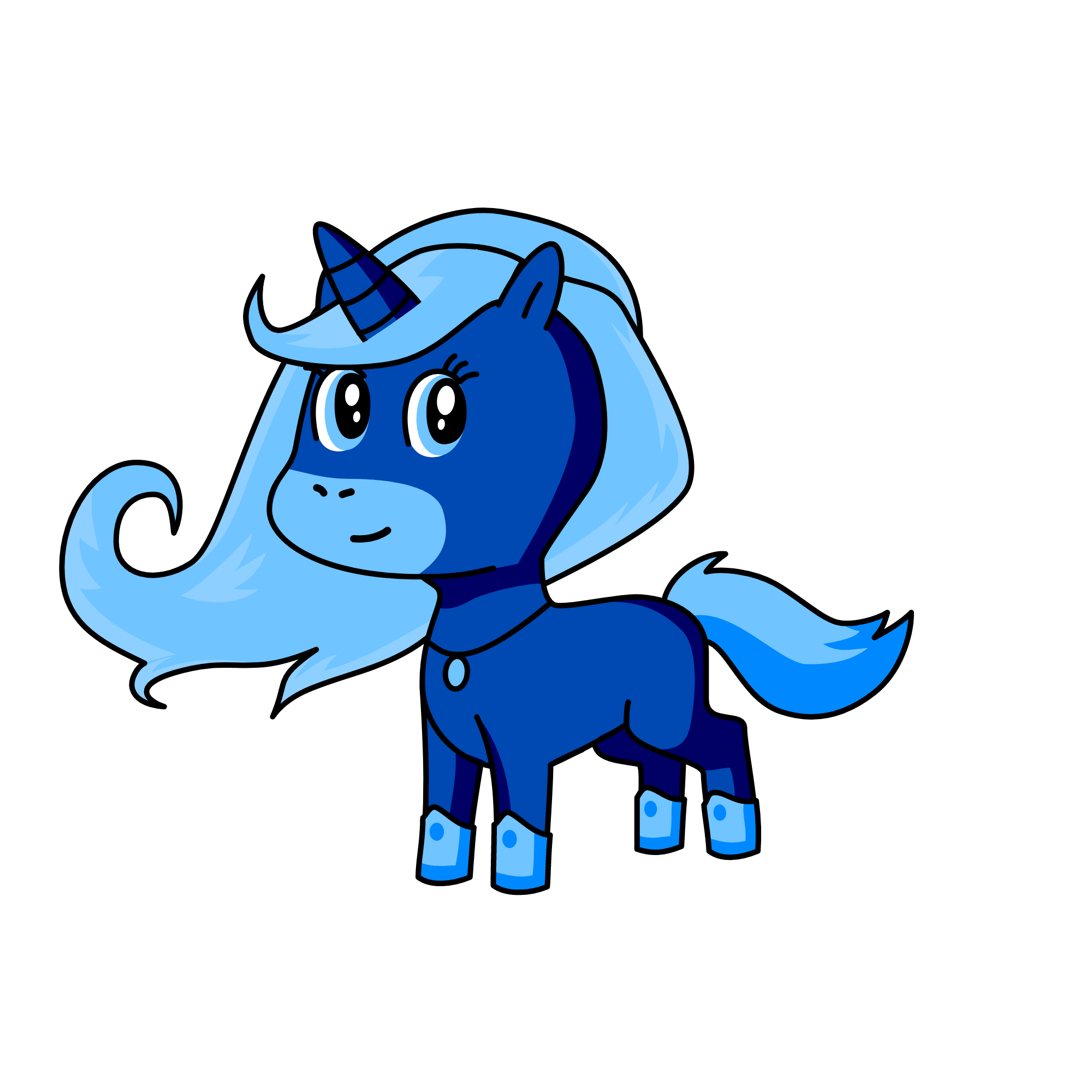 pirinsesa luna , the unicorn
