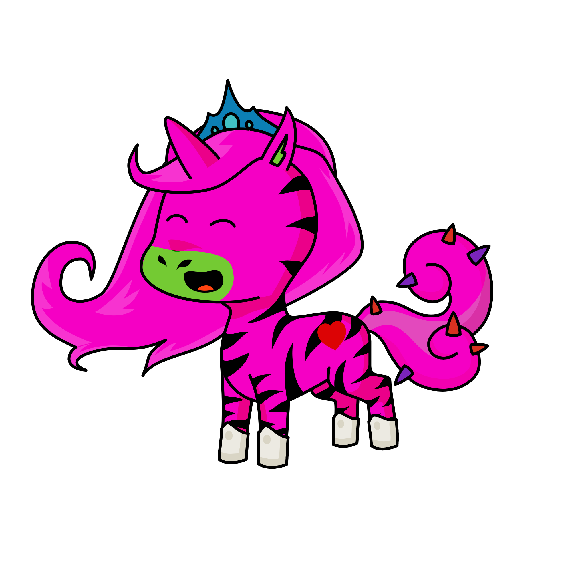 Thank you too much pink💕, the unicorn
