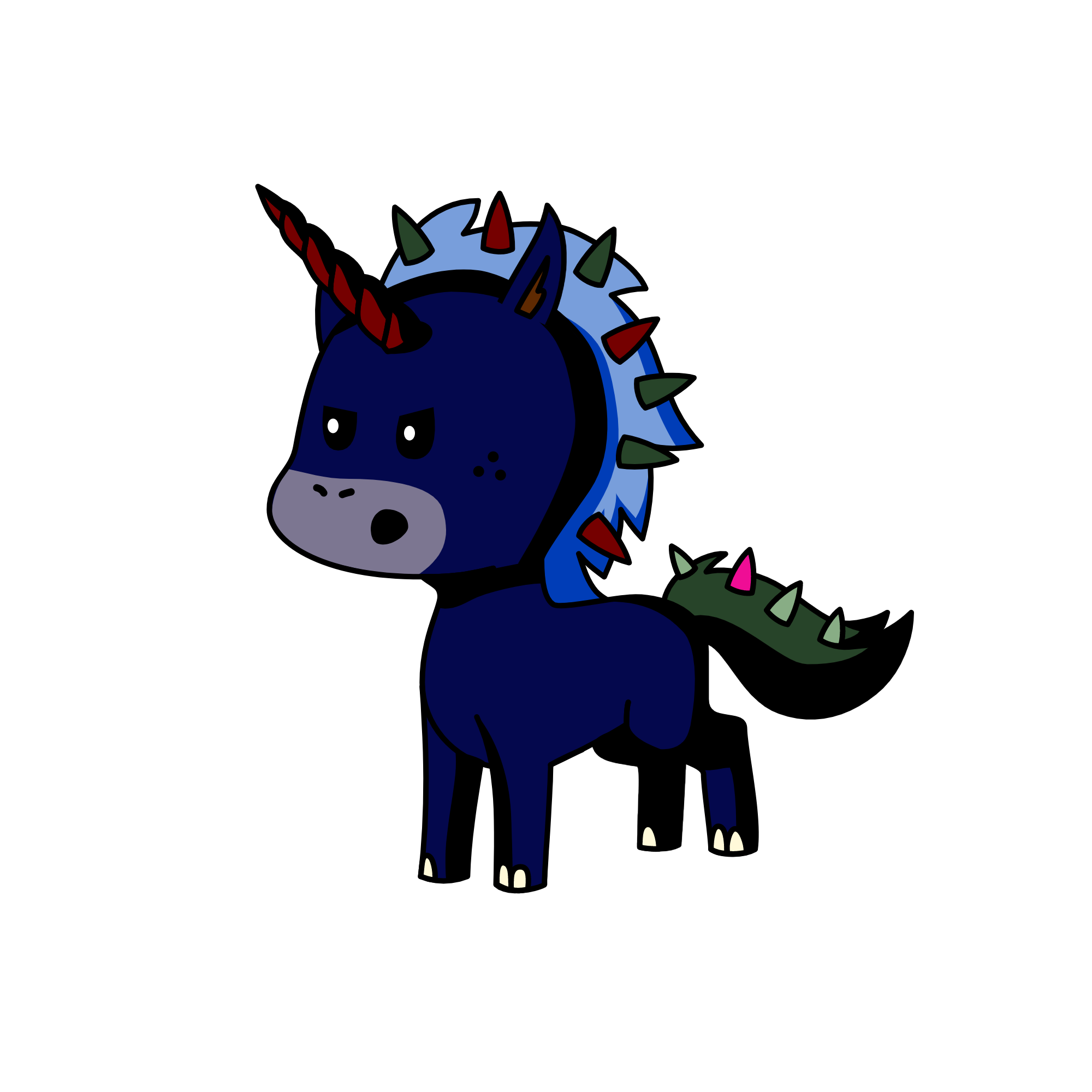 Shadow, the unicorn