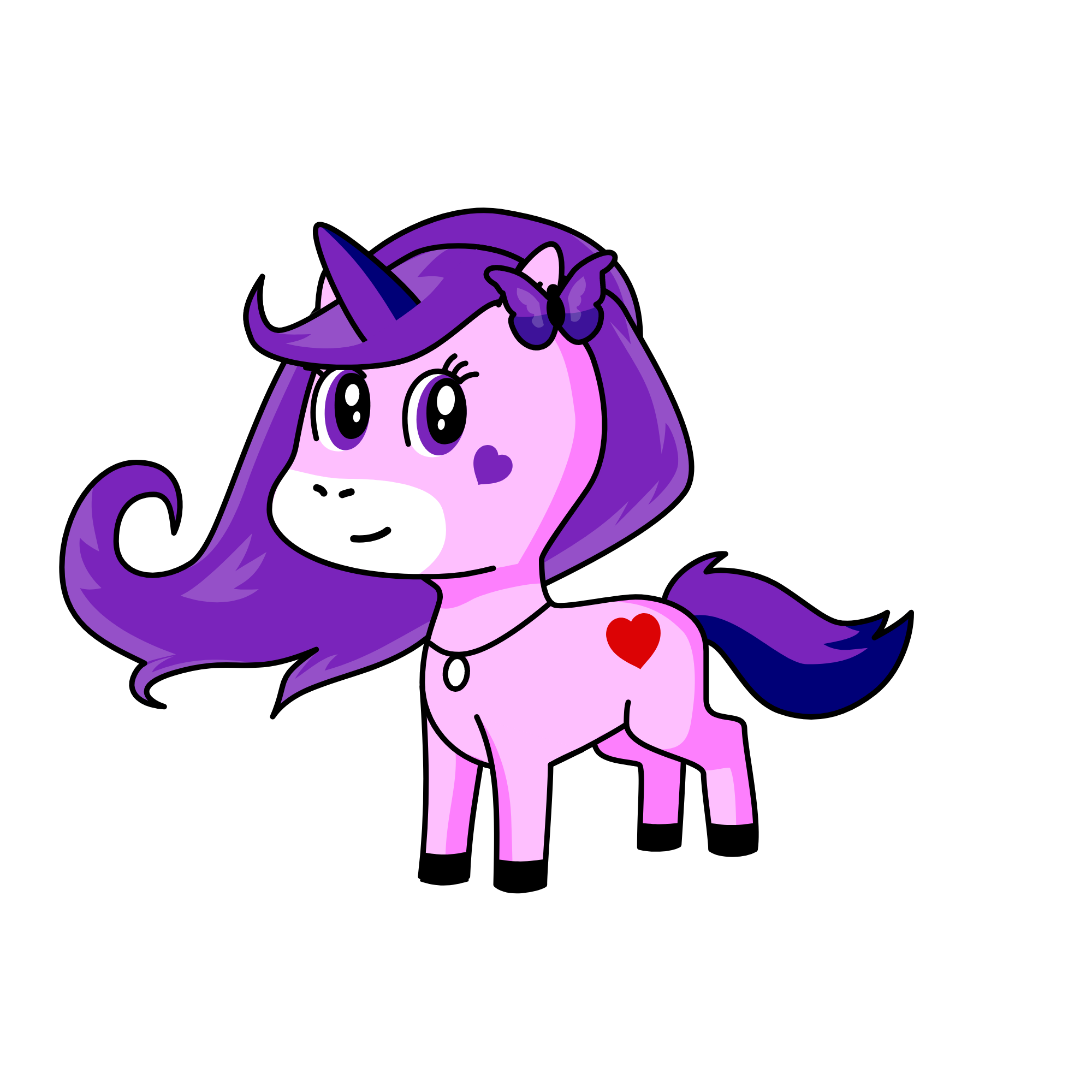 보라, the unicorn