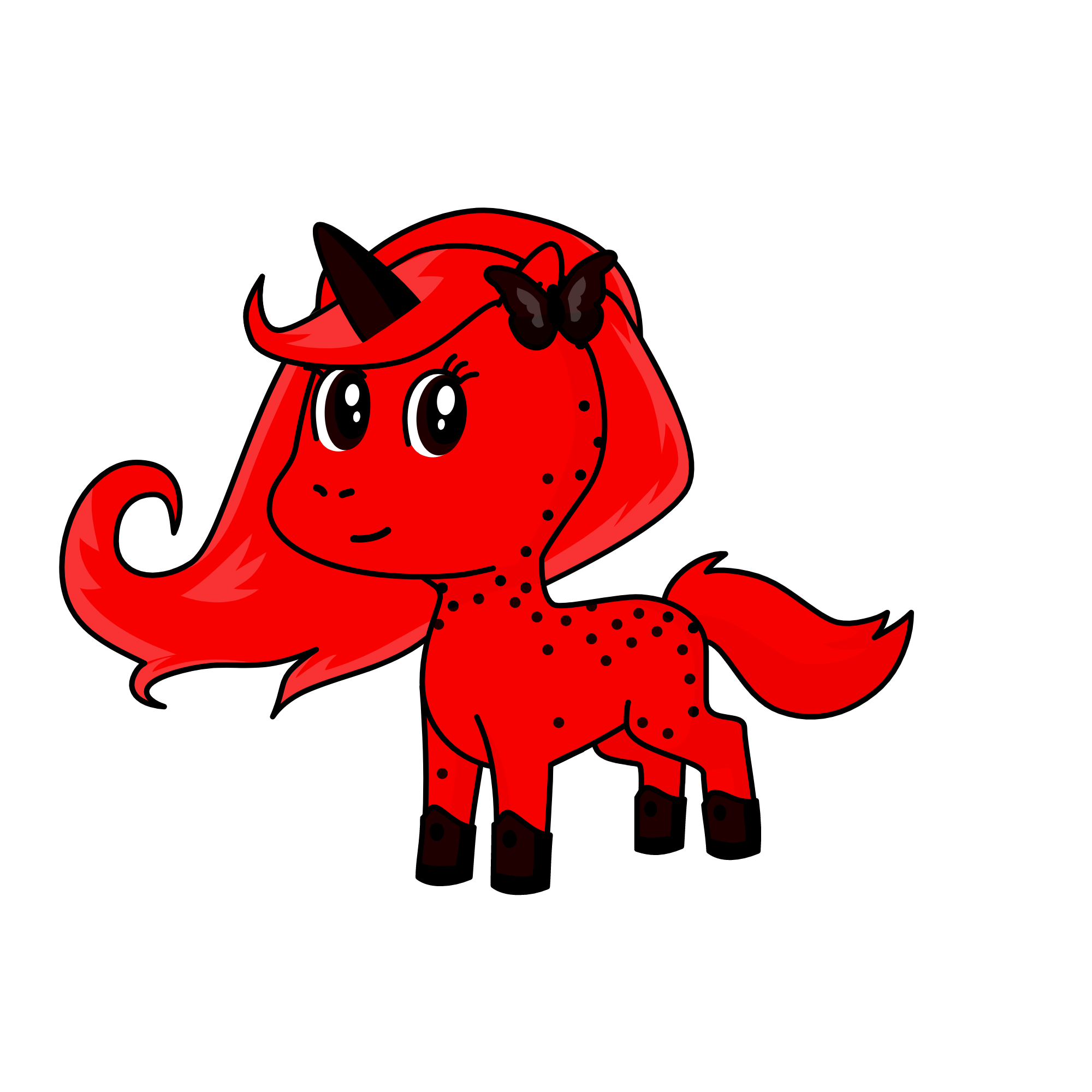 Watermelon, the unicorn