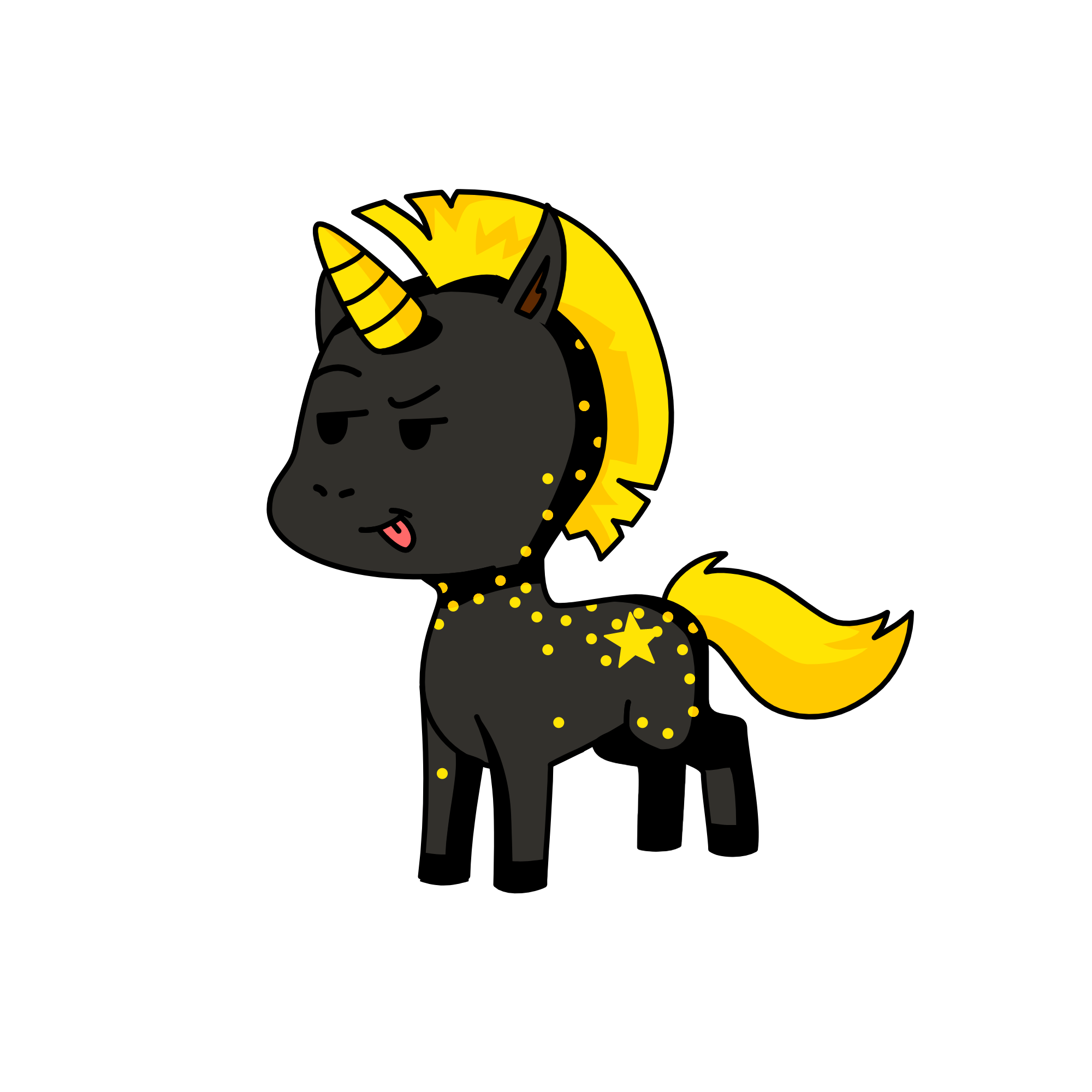 Shadow, the unicorn