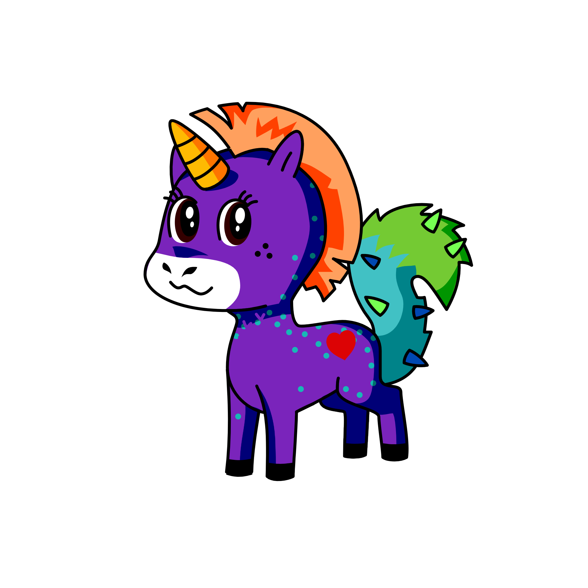 okmy, the unicorn