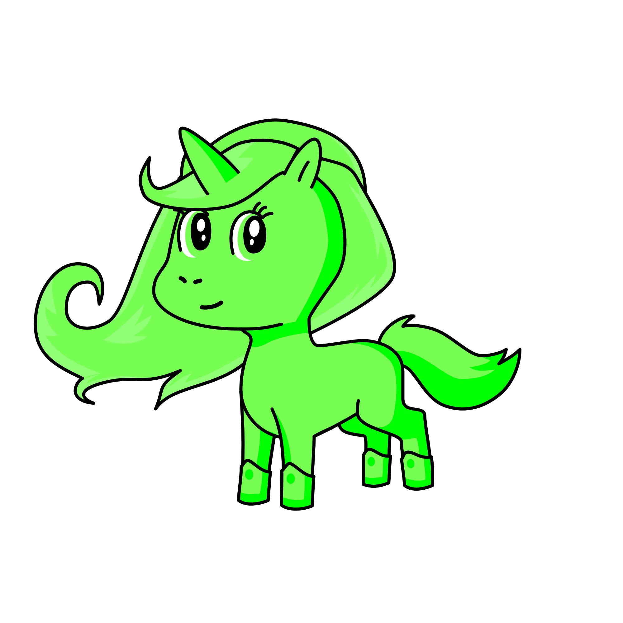Greenlee, the unicorn
