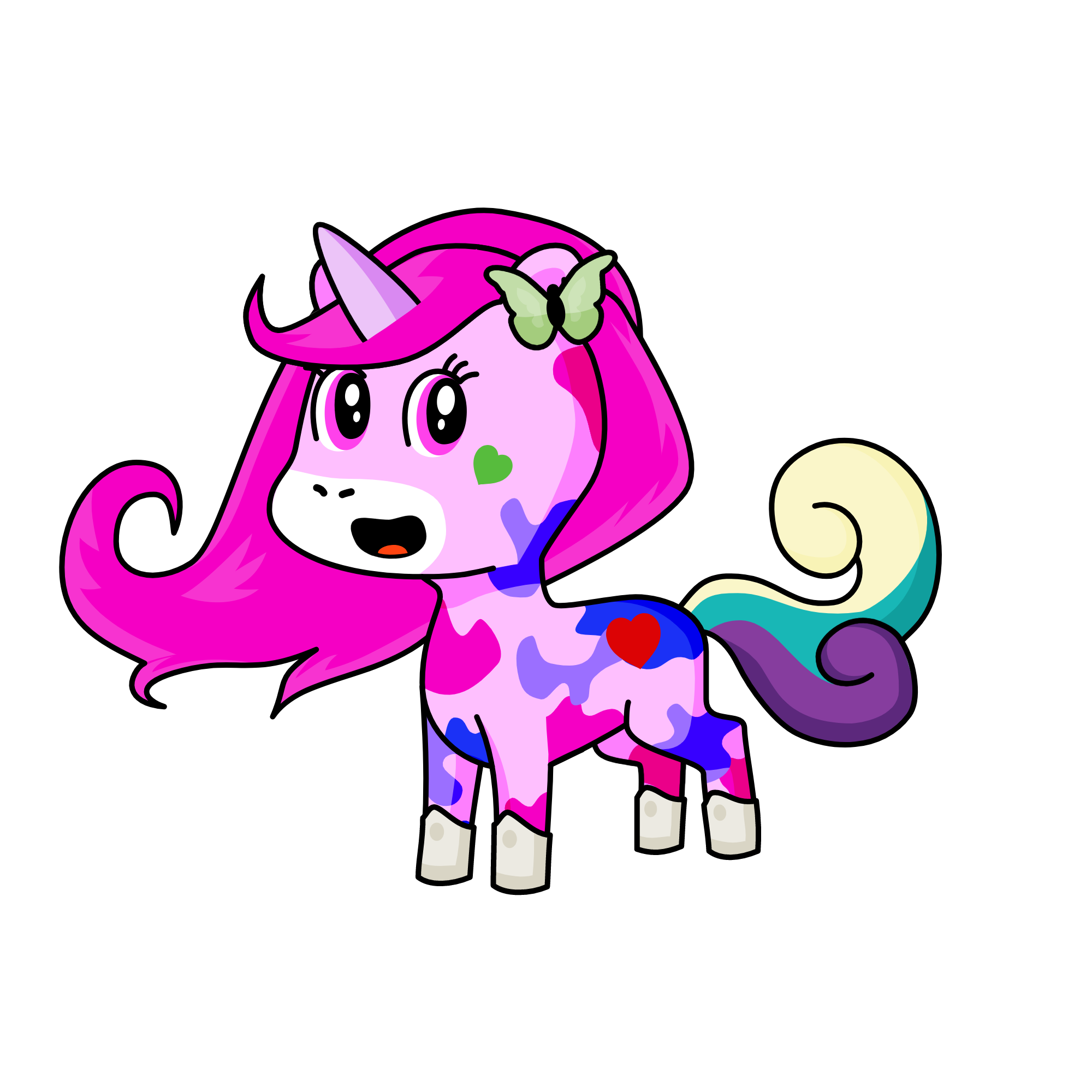 rosa, the unicorn