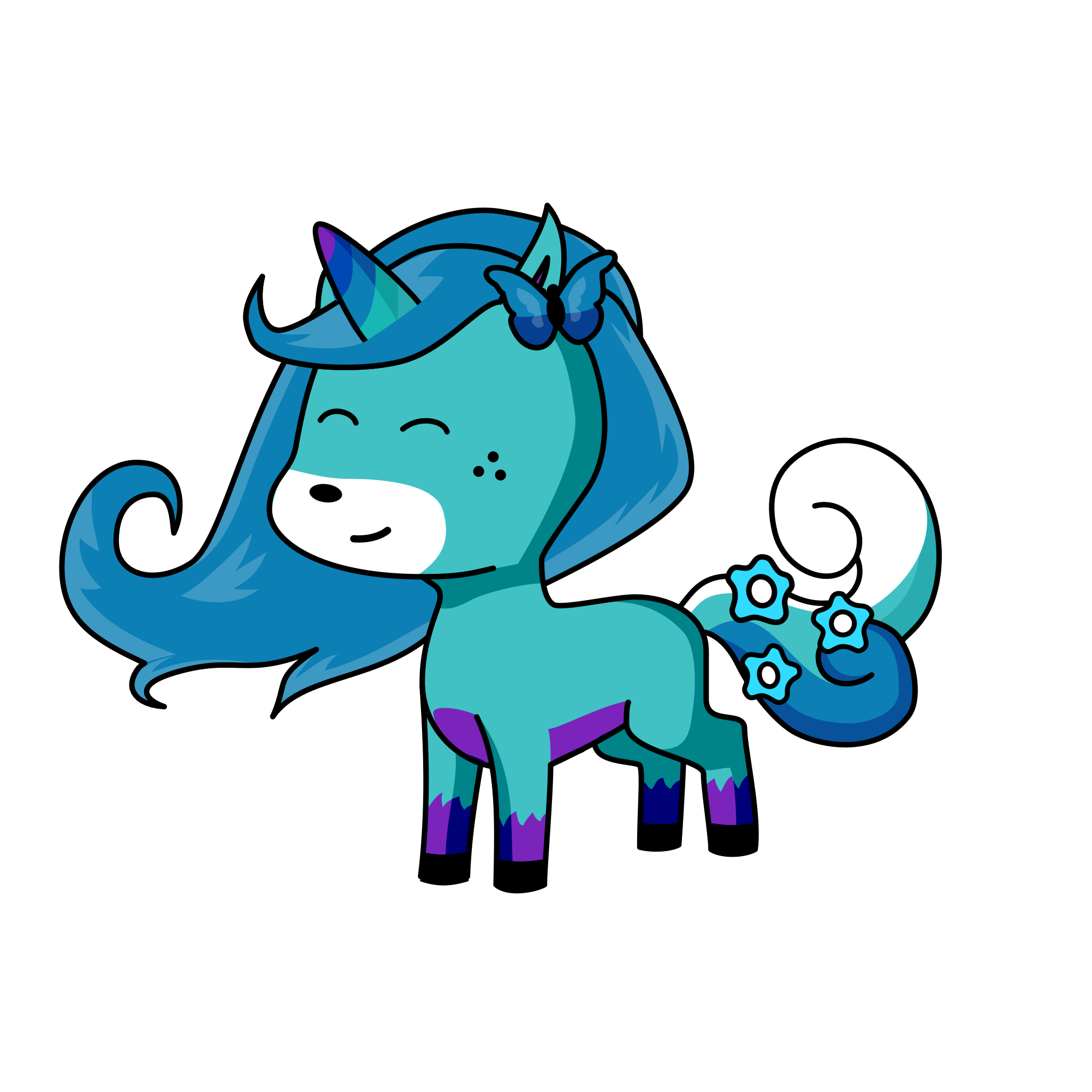 Cookie, the unicorn