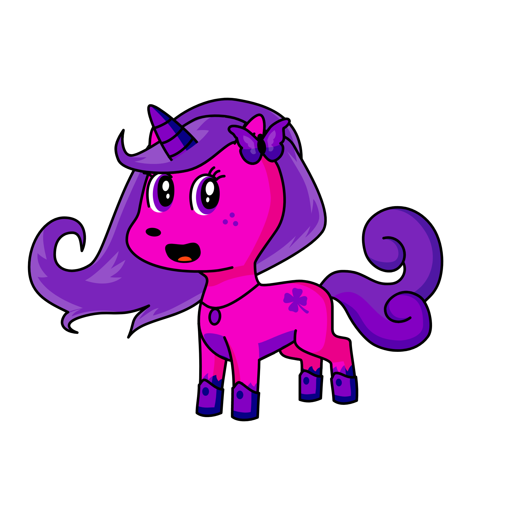 prulpink, the unicorn