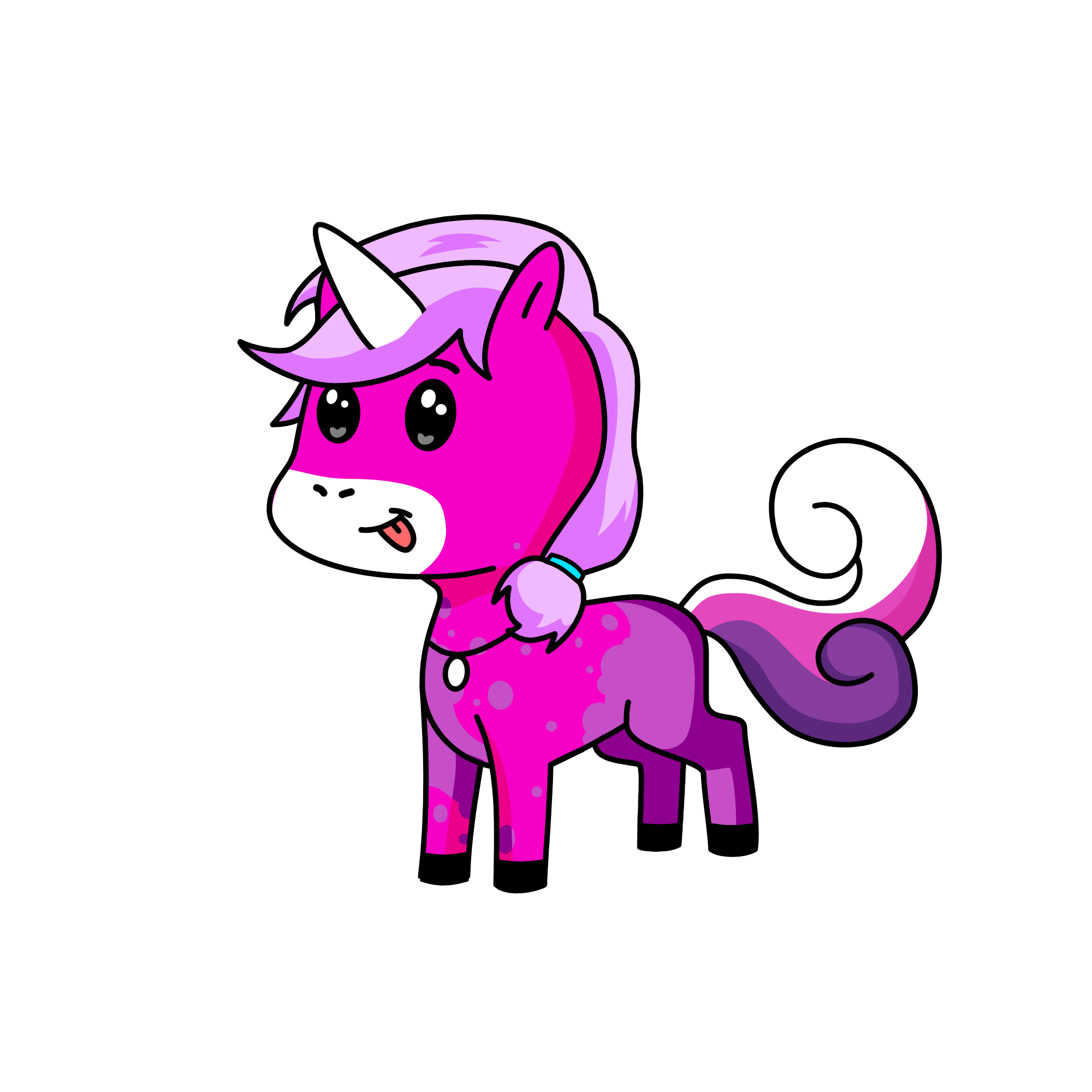 rainbow, the unicorn