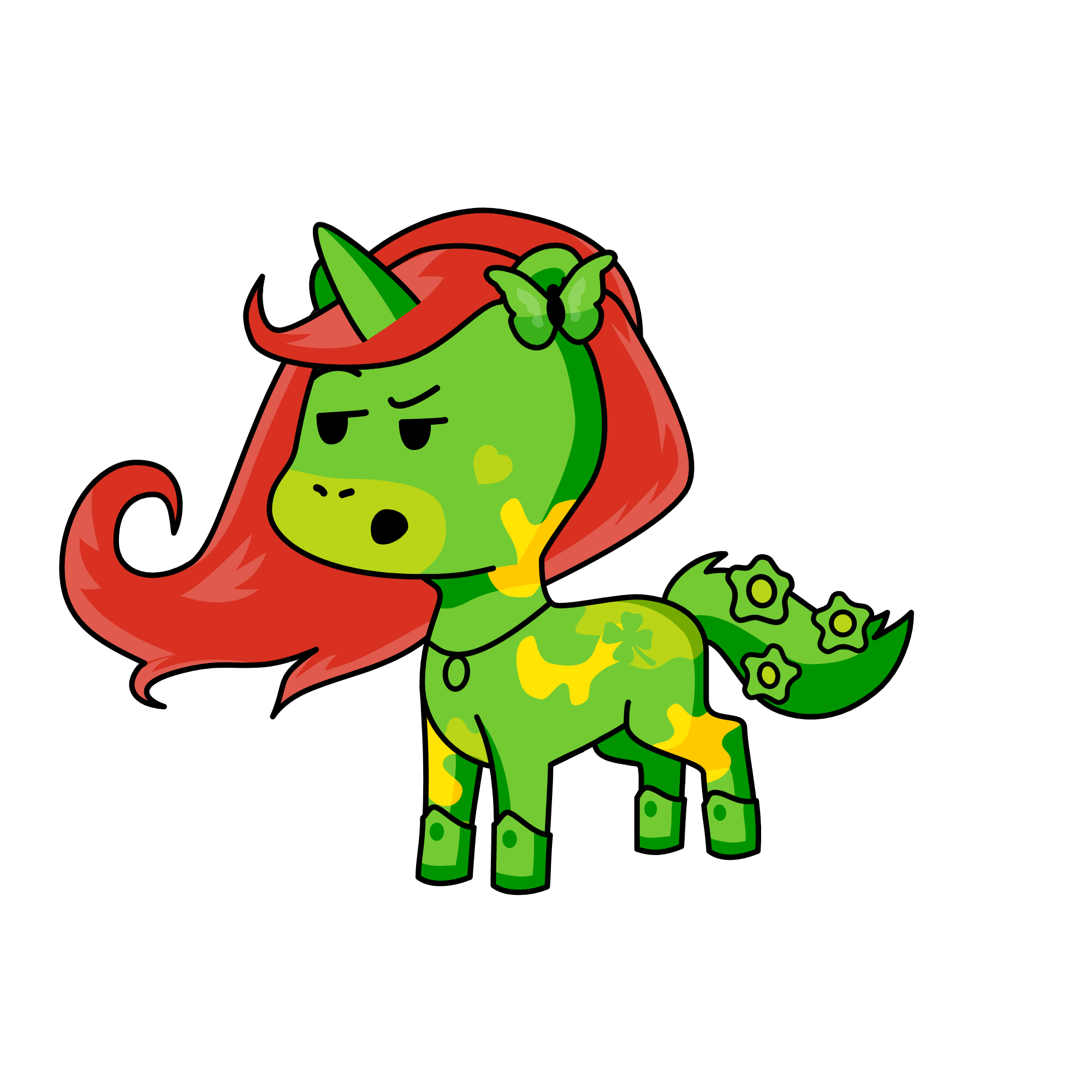 Poison Ivy, the unicorn