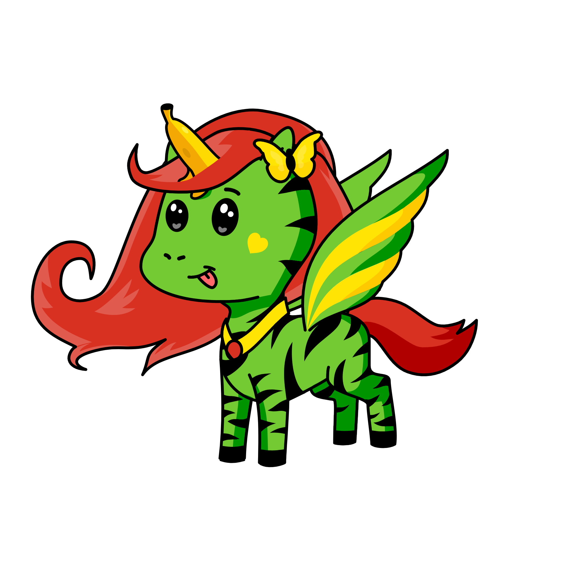 Lemon-Lime, the unicorn