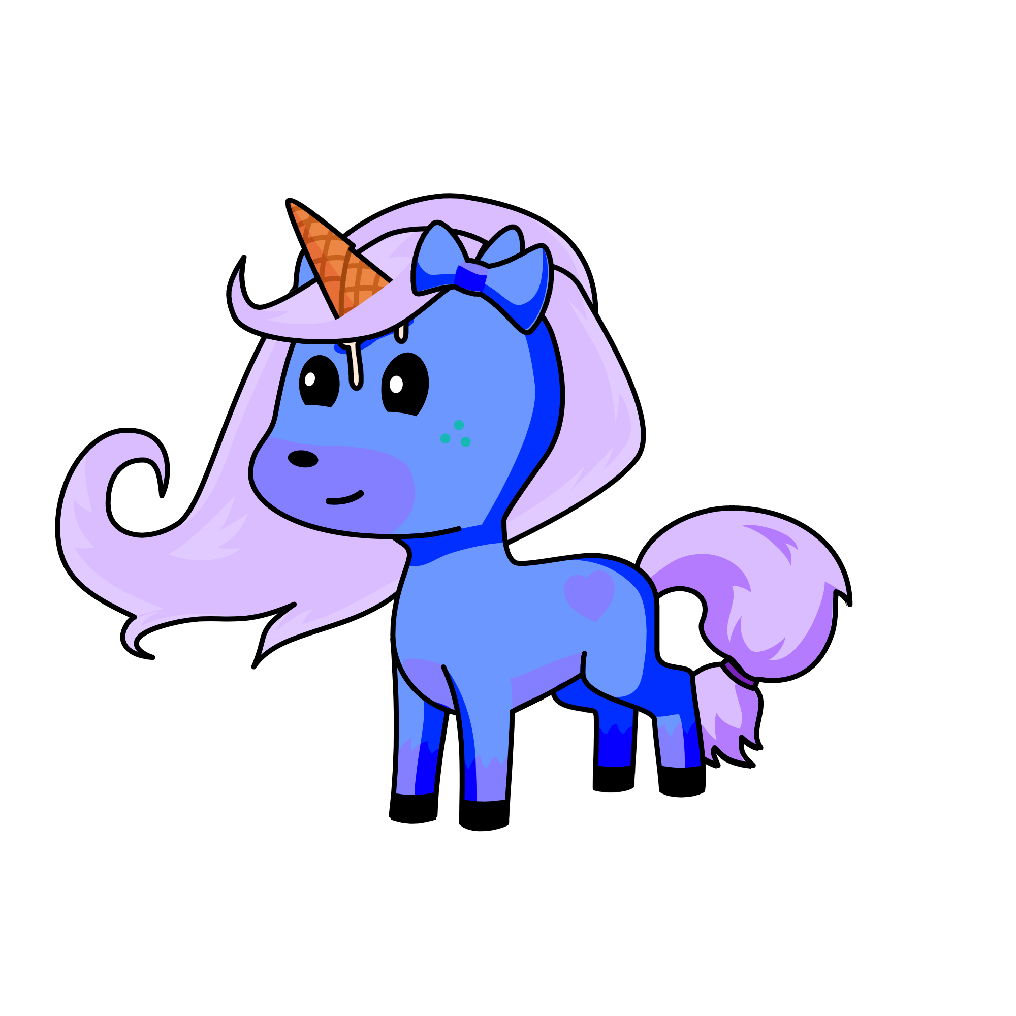 sweetie cream, the unicorn