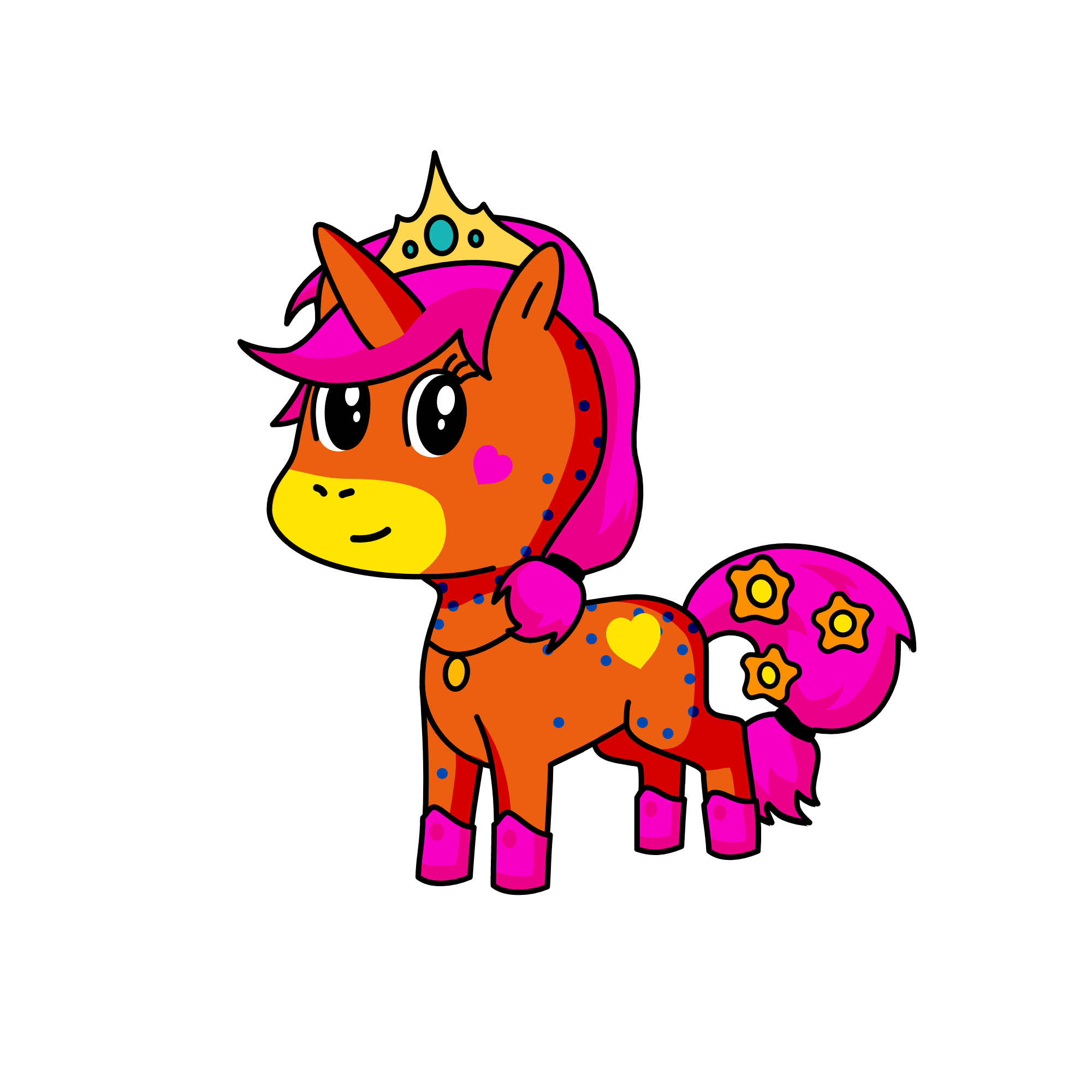 Alice, the unicorn