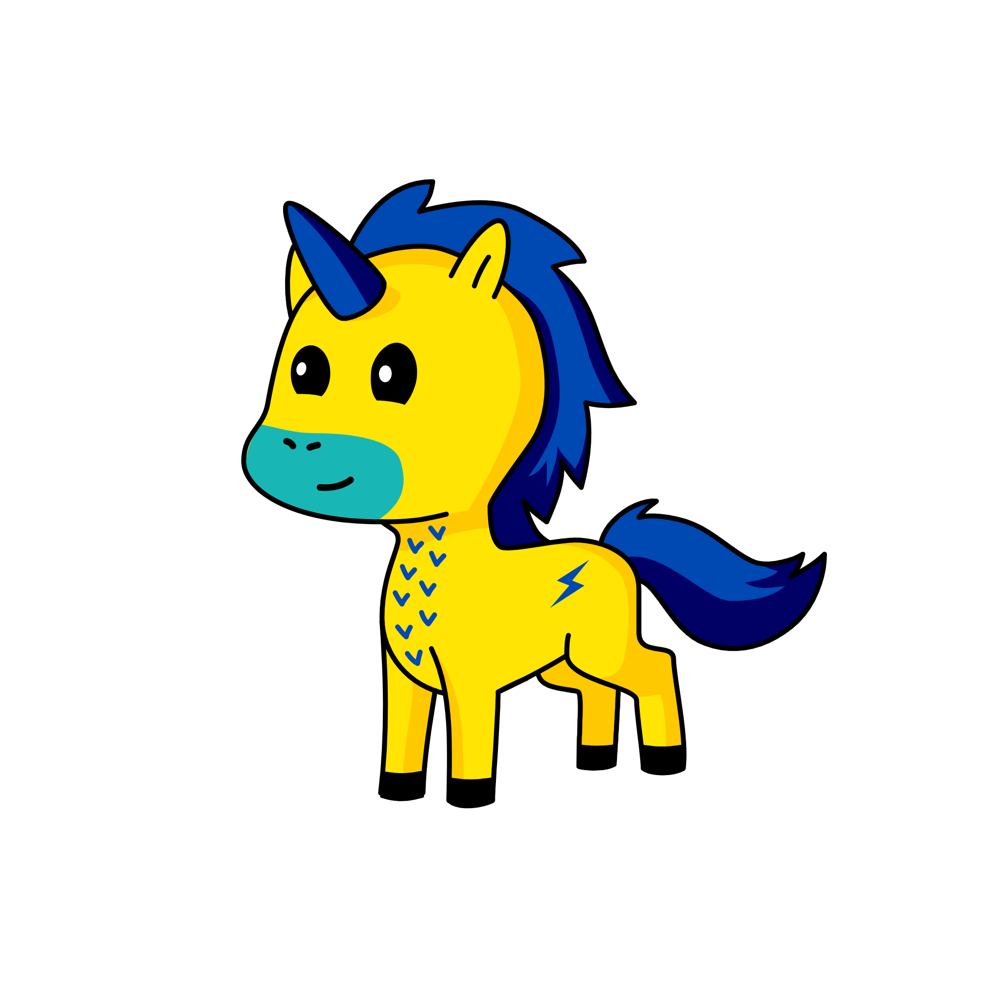 Flash, the unicorn