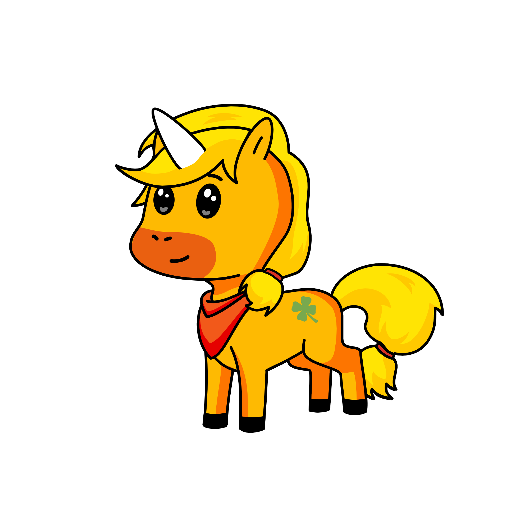 Applejack, the unicorn
