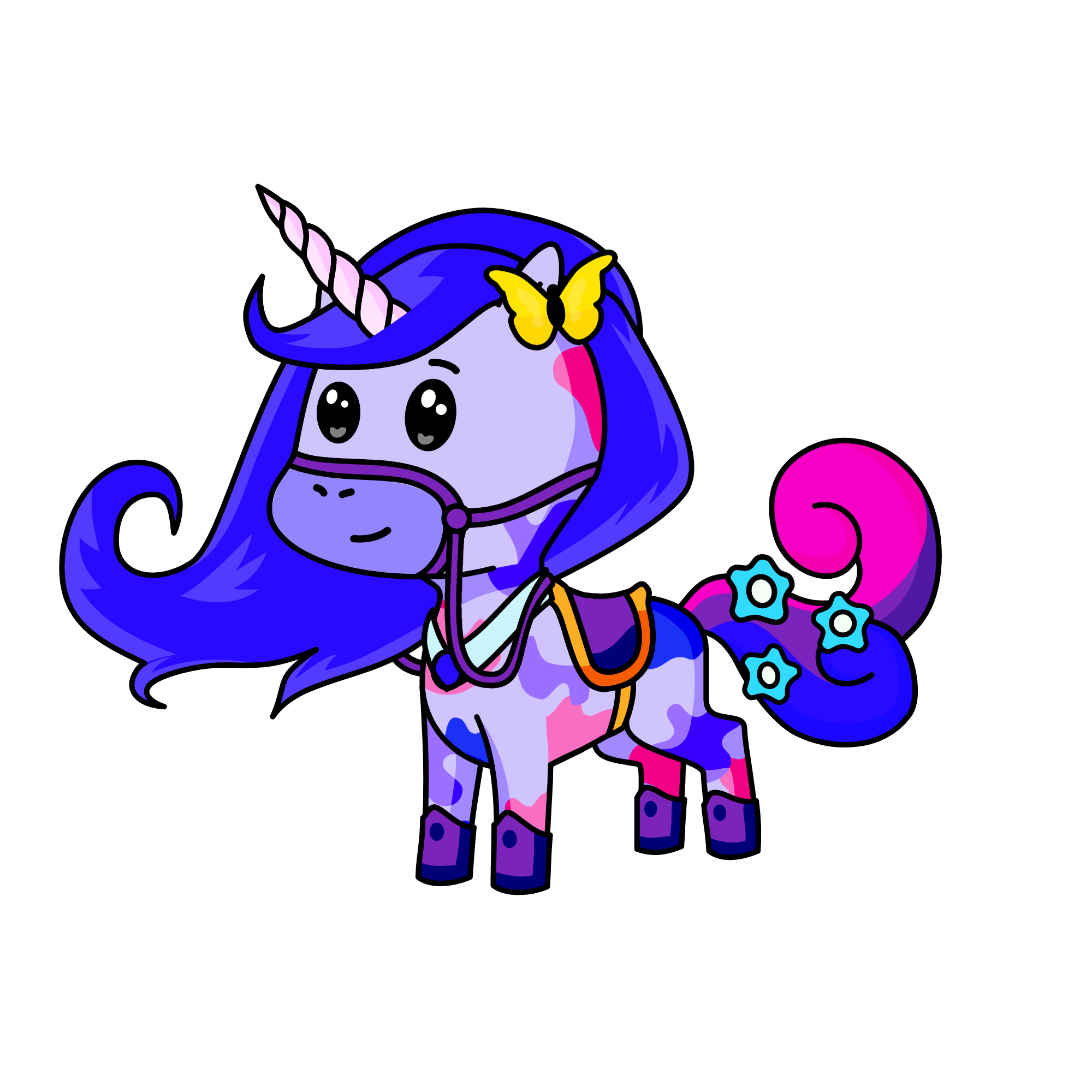Midnight, the unicorn