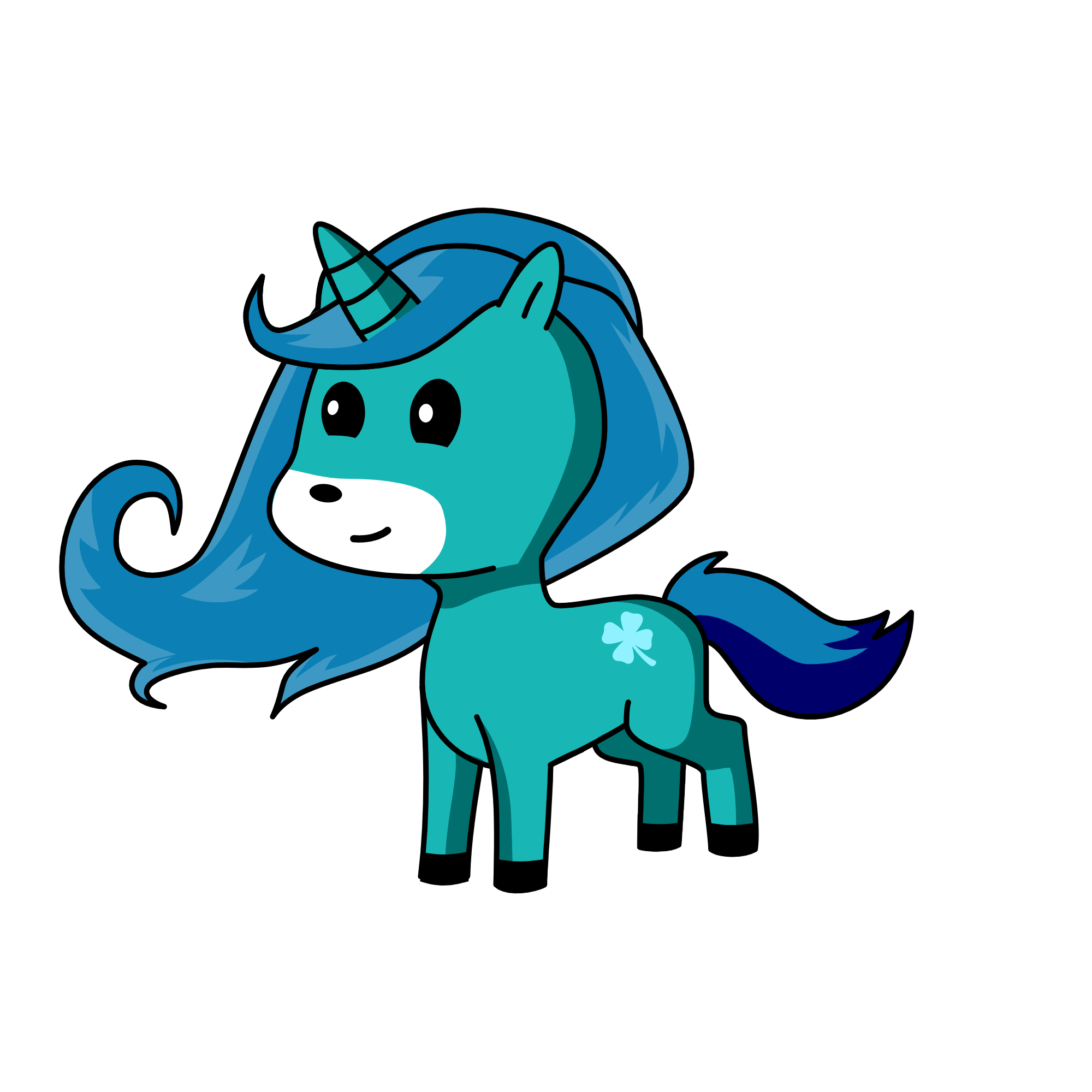 tealy, the unicorn