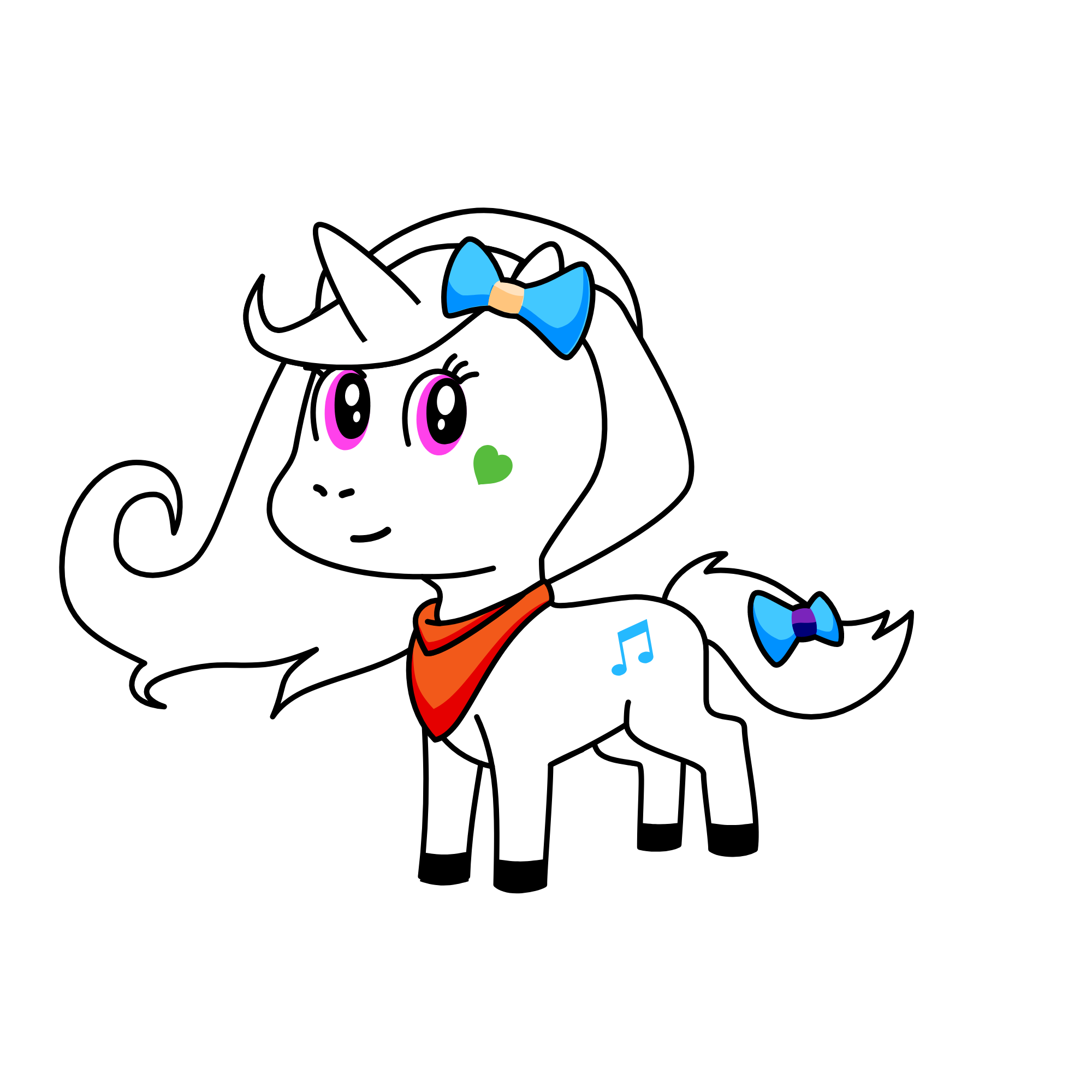 şirin, the unicorn