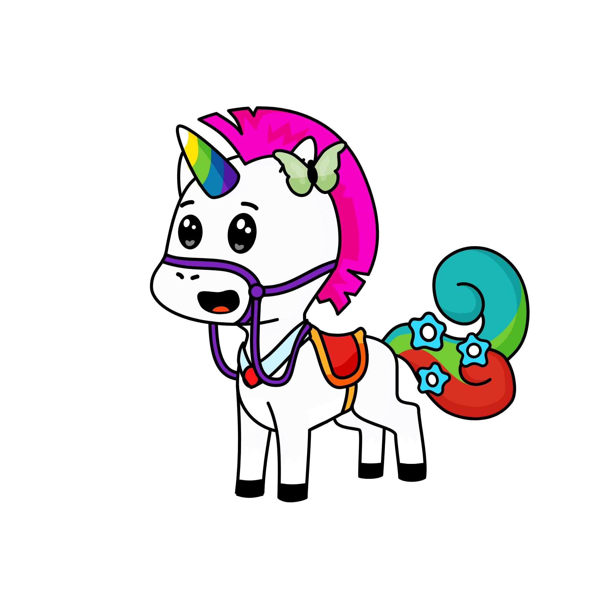 Minik tek boynuz, the unicorn