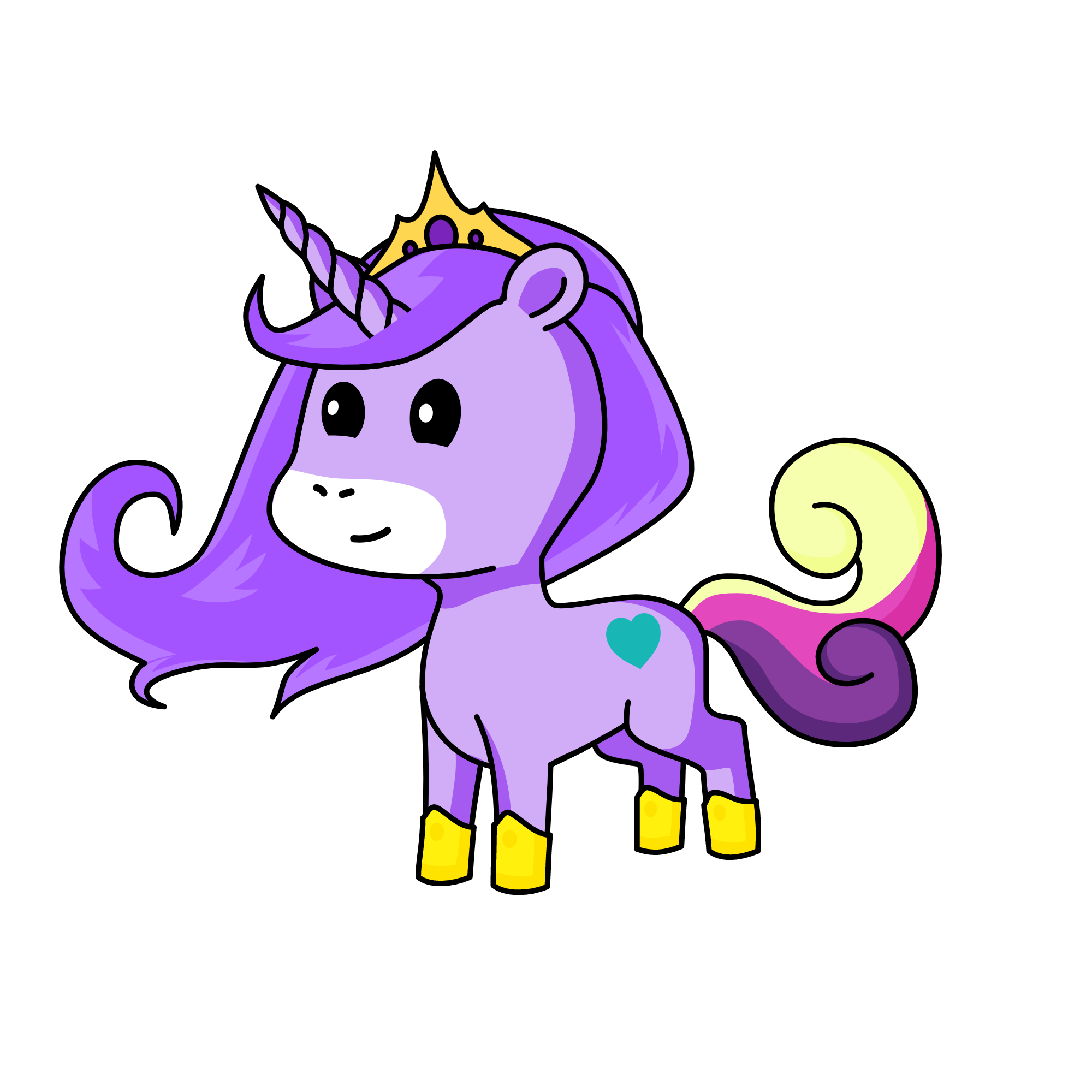 Asukal de papa, the unicorn