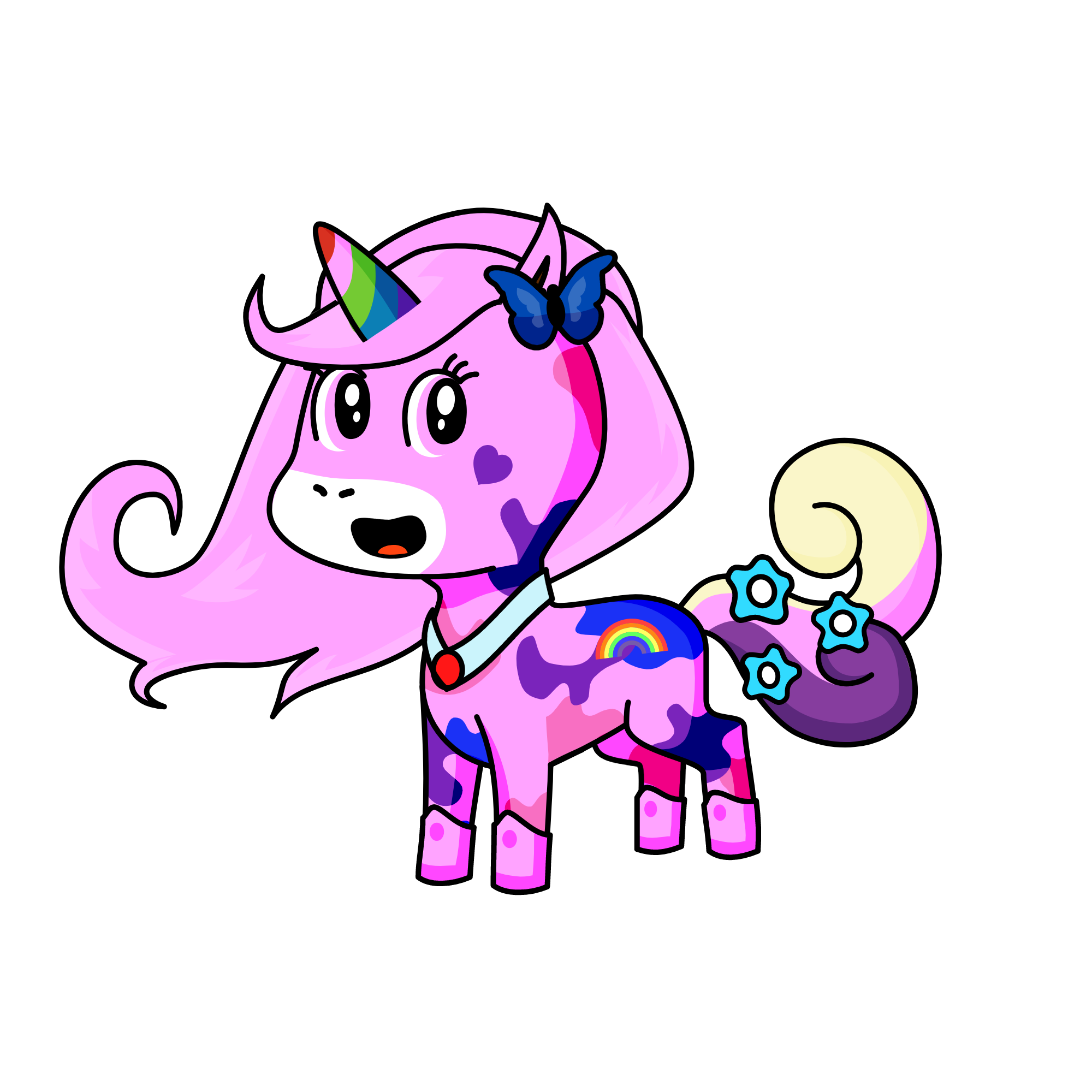 miucorn, the unicorn
