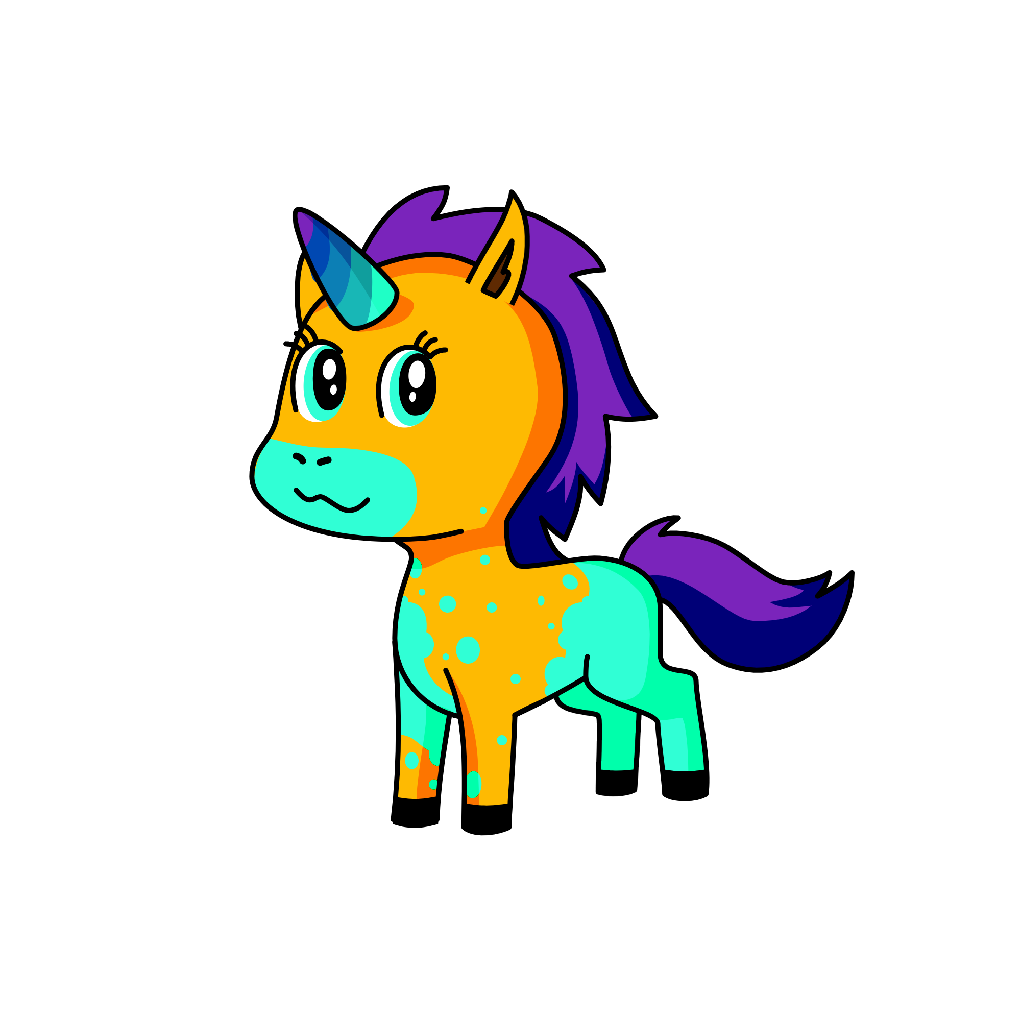 proute, the unicorn