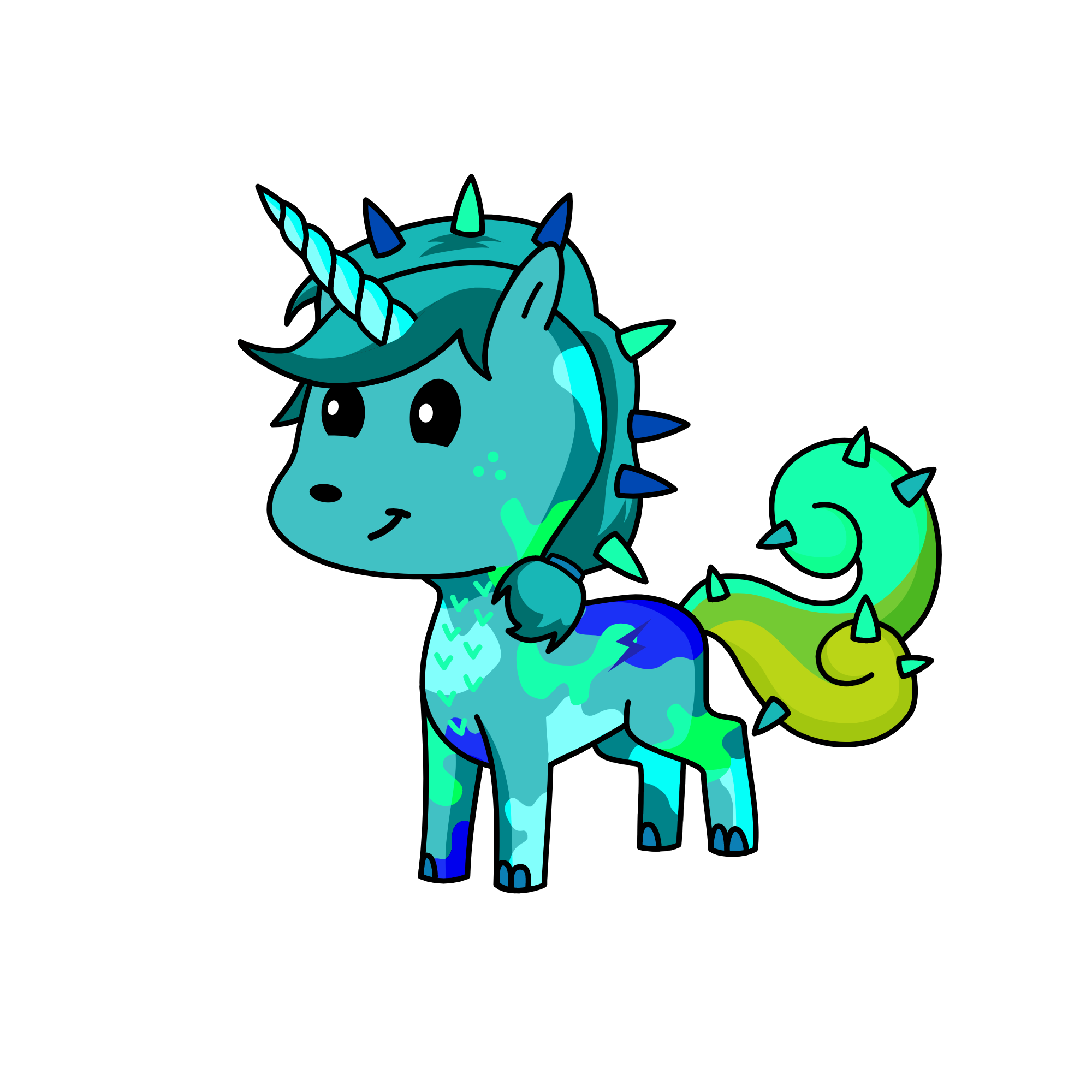 snow, the unicorn