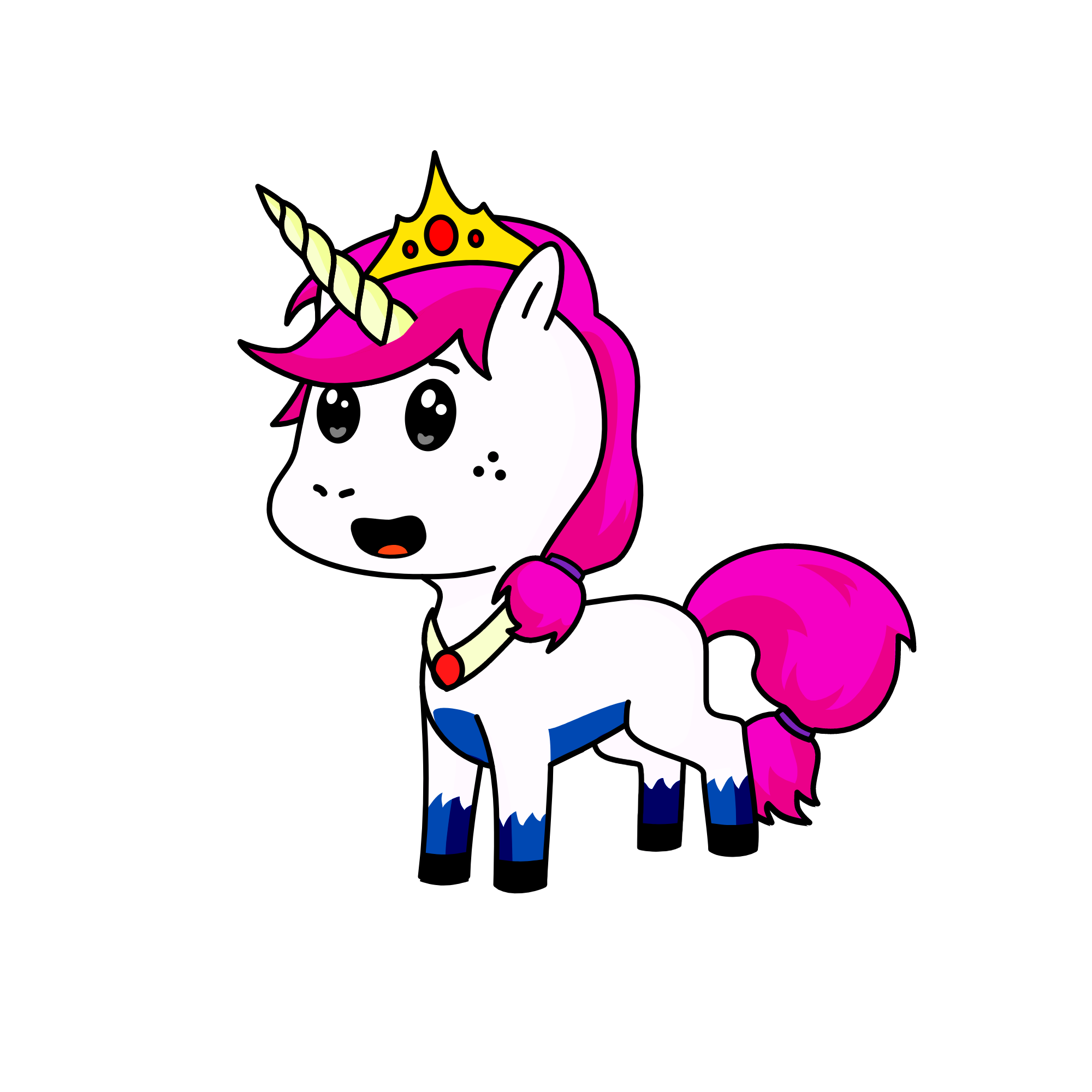 Isa, the unicorn