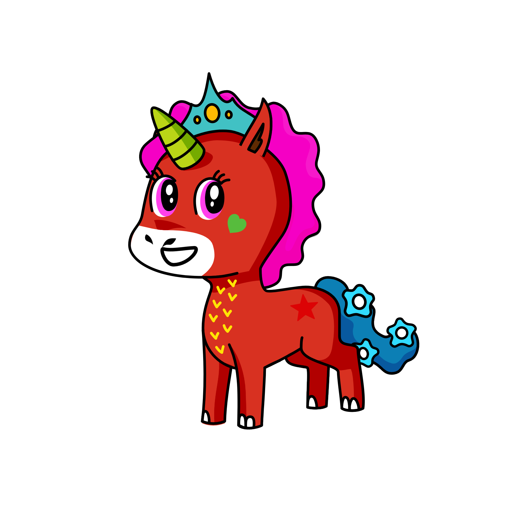 yo mama, the unicorn