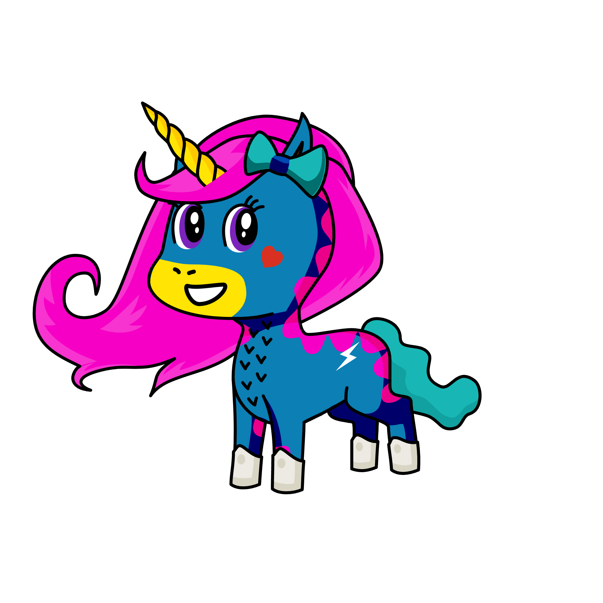 lu lu, the unicorn