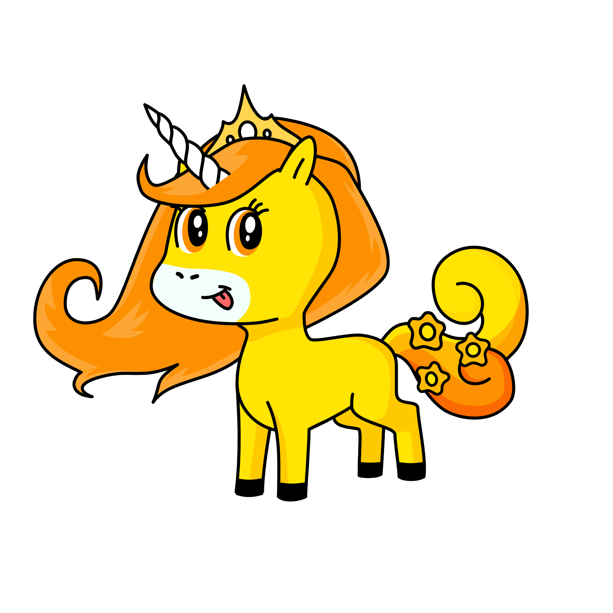 Daughter Of The Hot Sun, the unicorn
