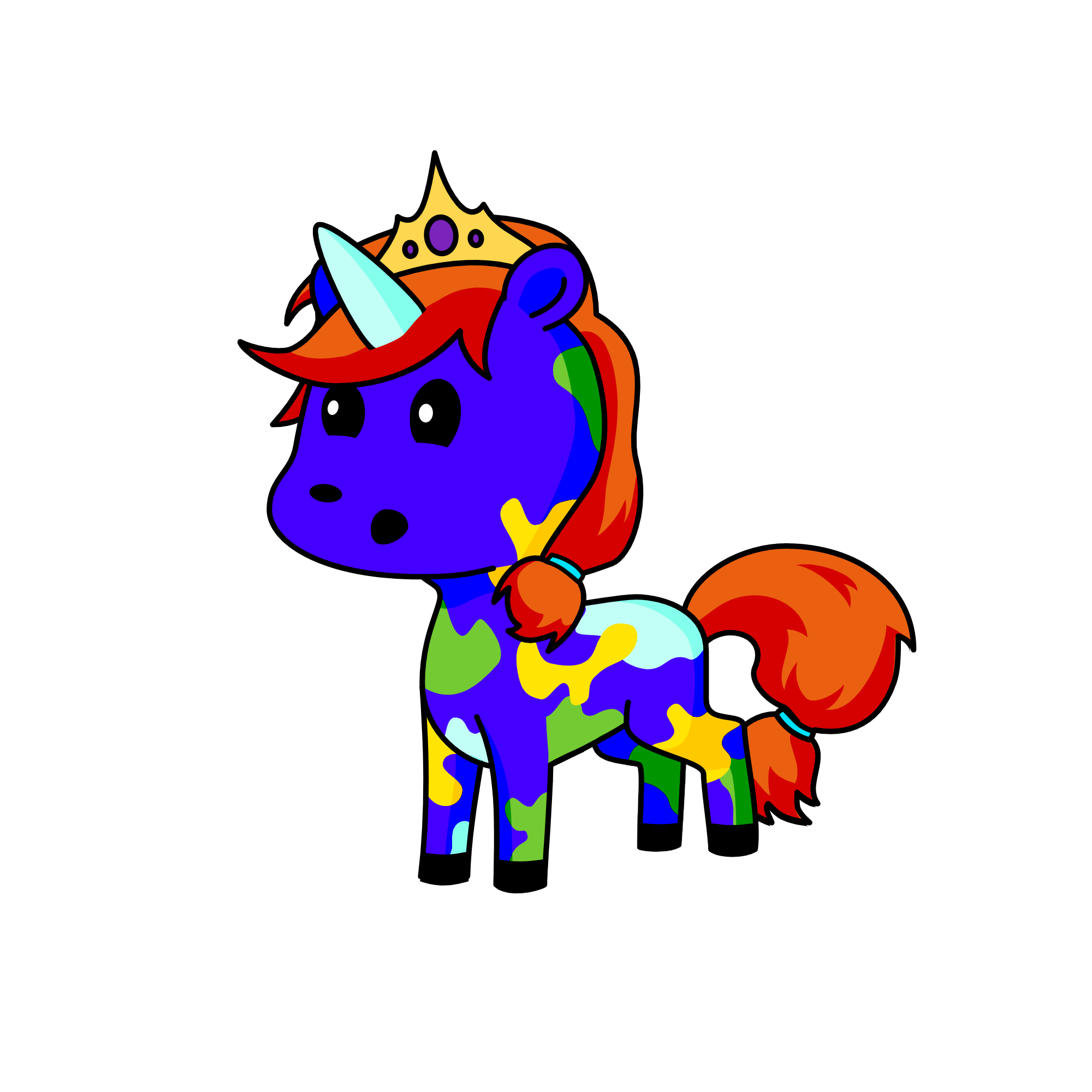 The season Queen, the unicorn