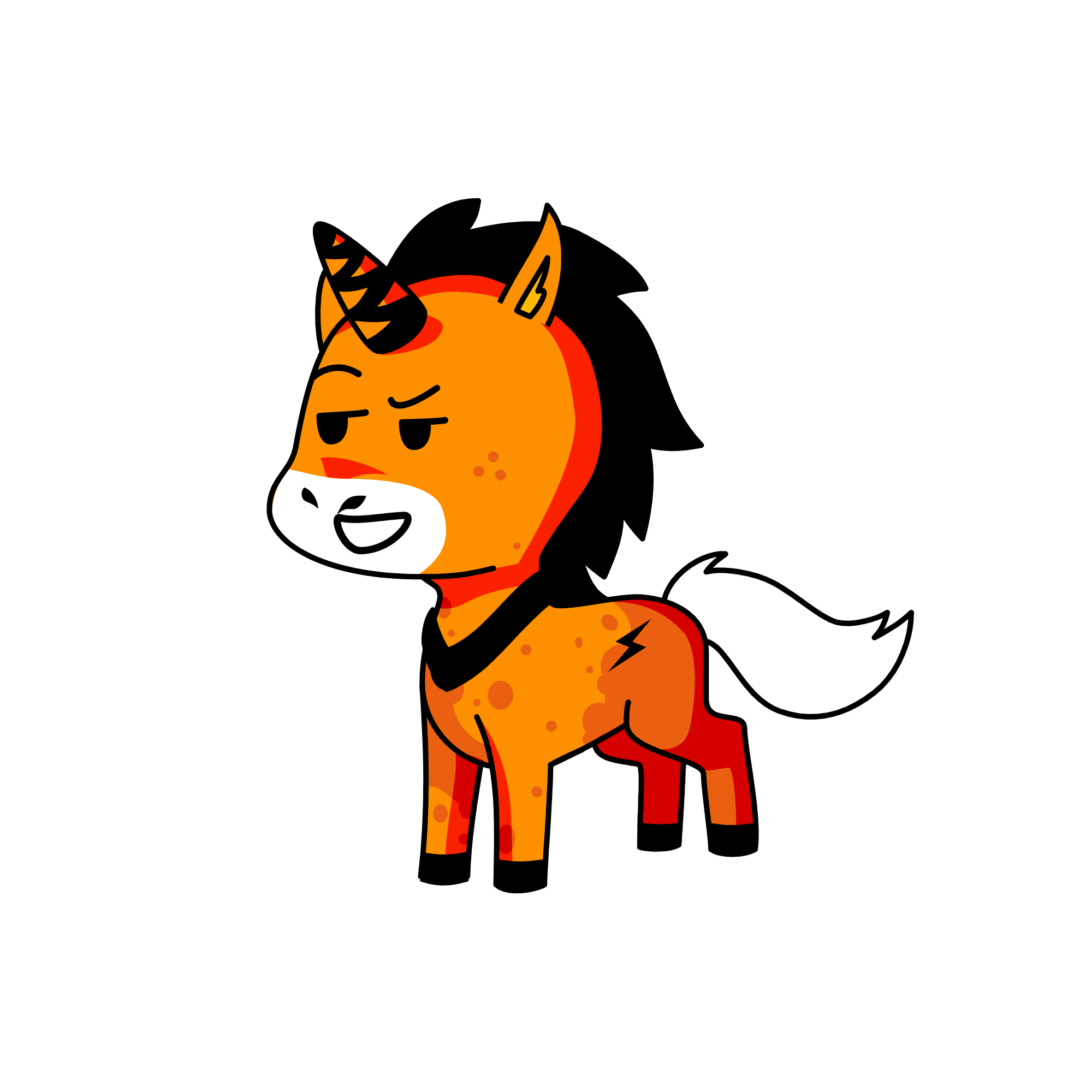 Hallowen, the unicorn
