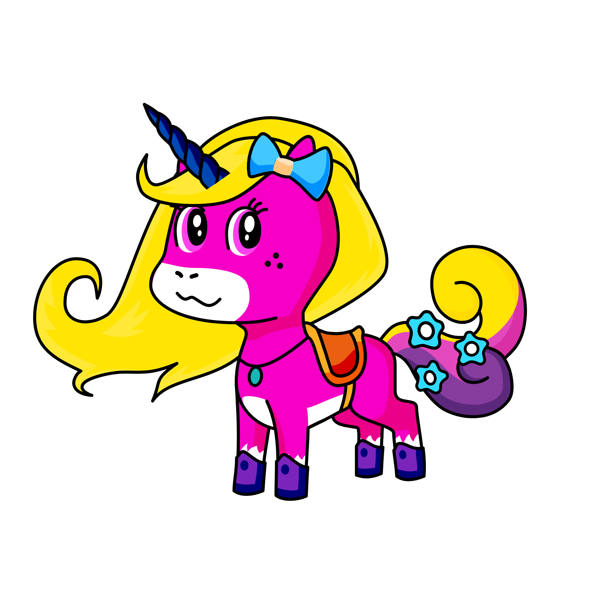 happy, the unicorn