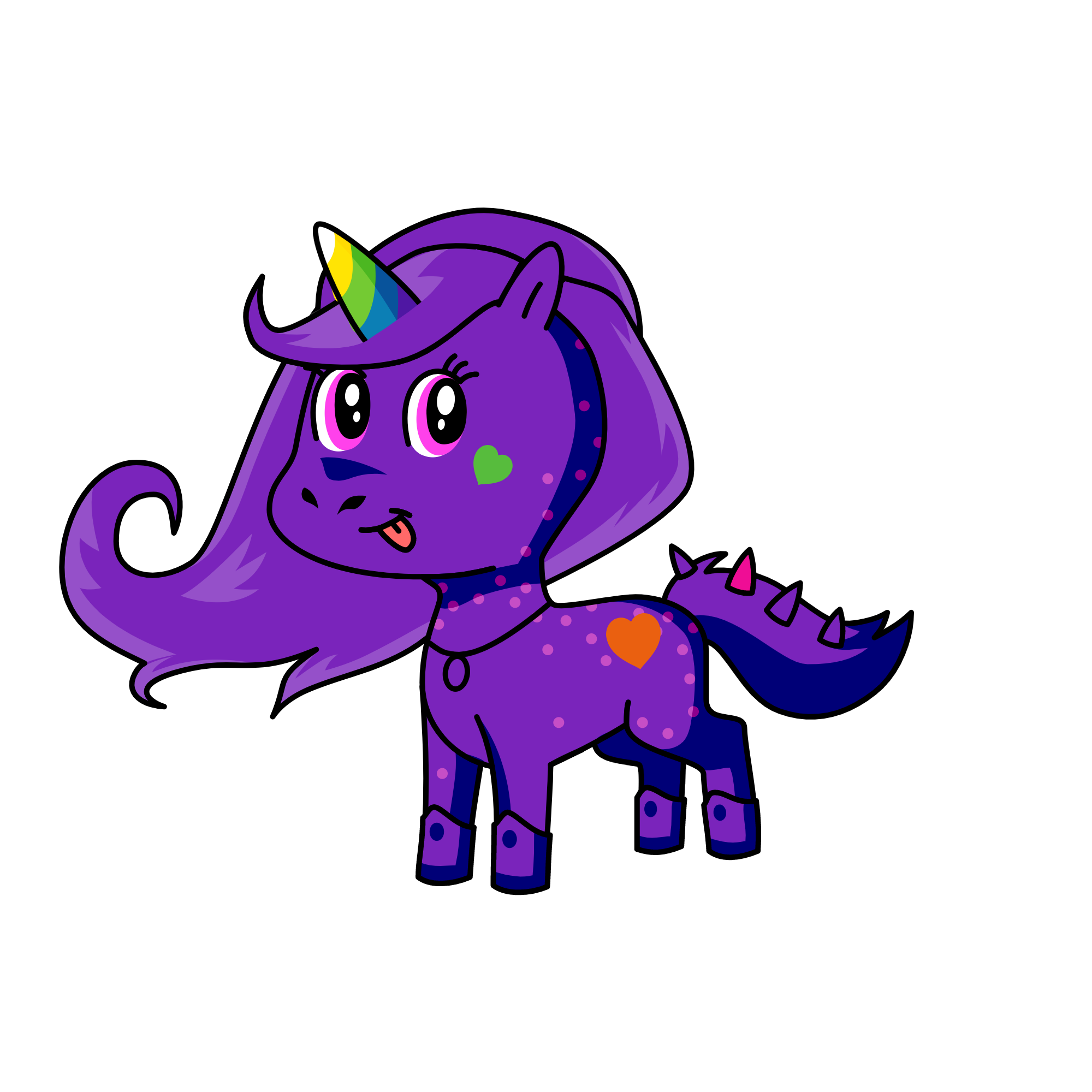 baby   juju, the unicorn