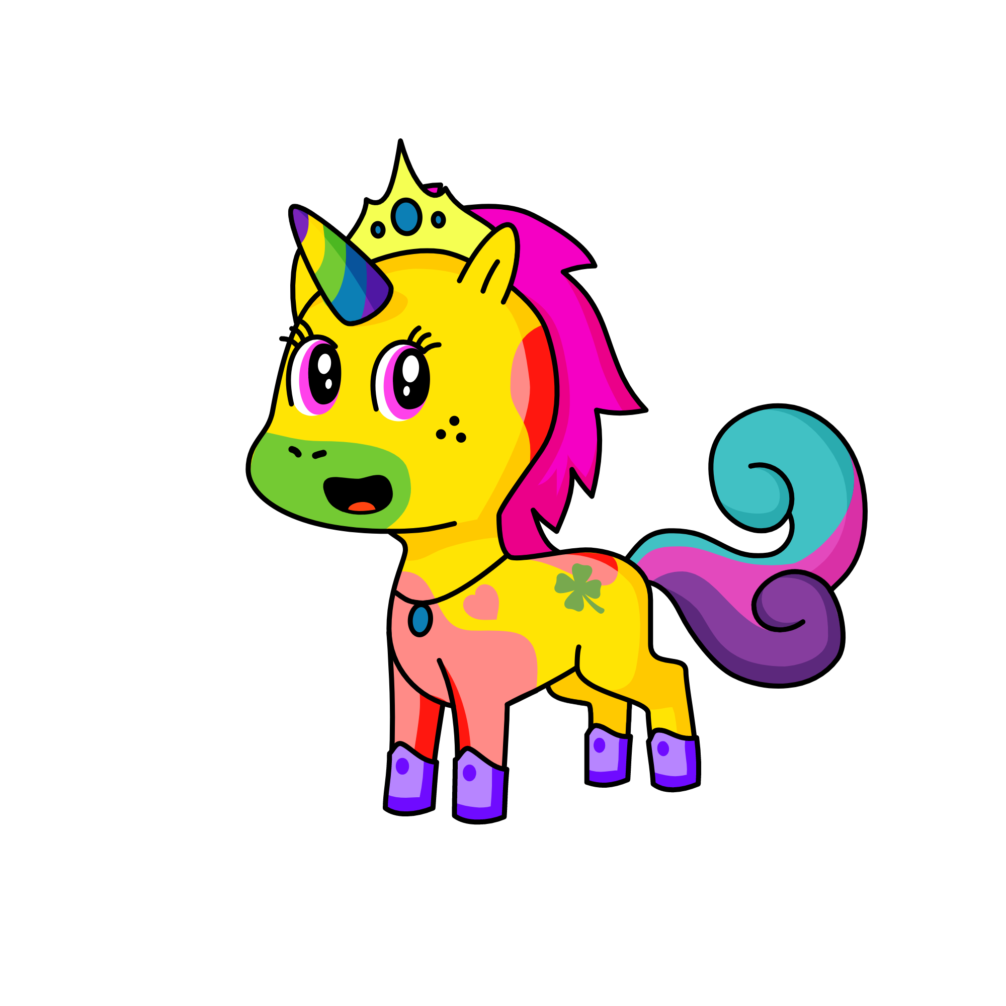 karolun unikornu, the unicorn