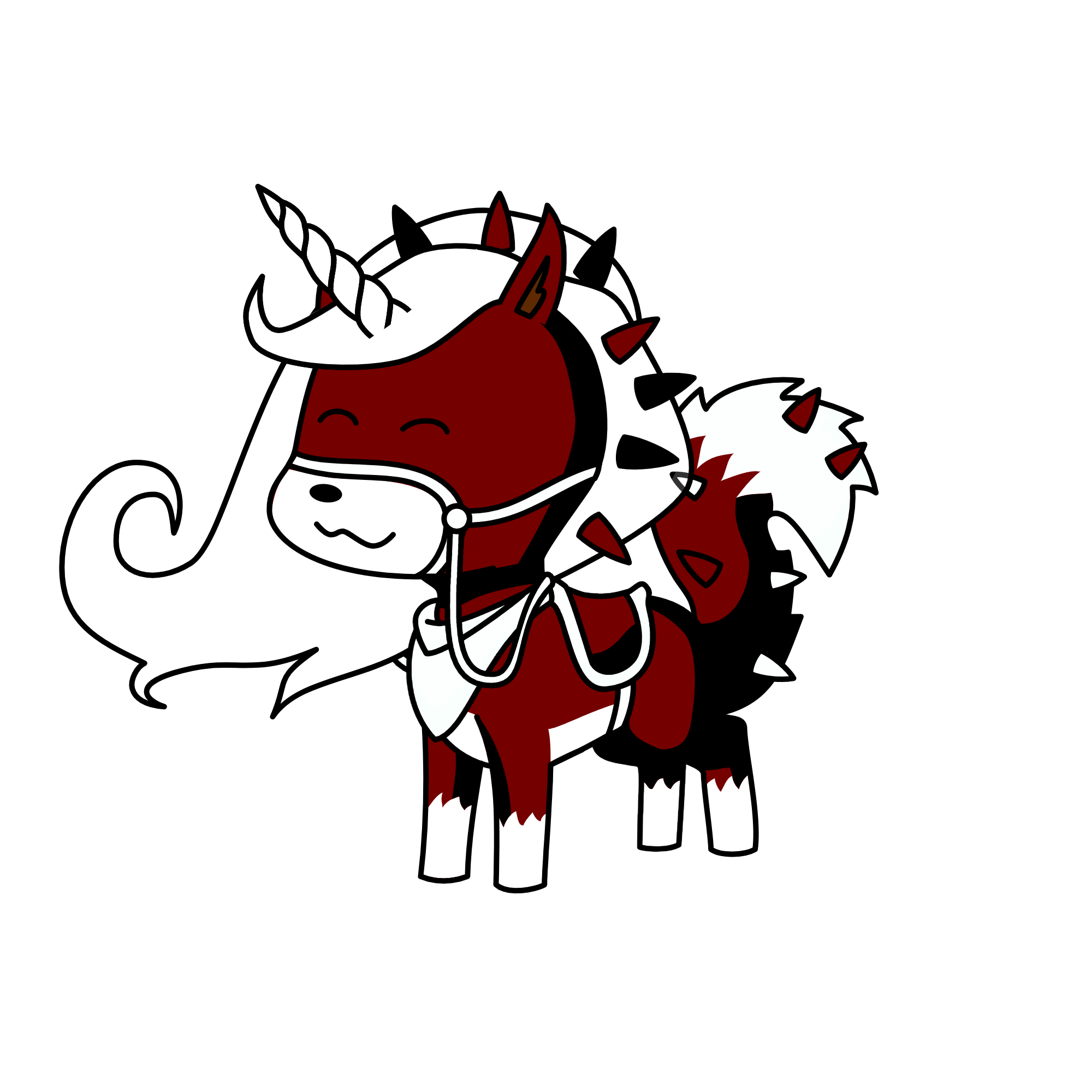 moonlight, the unicorn