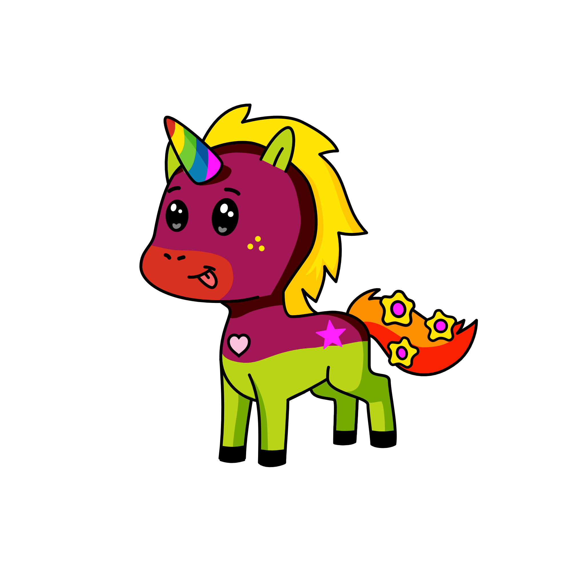 lily, the unicorn
