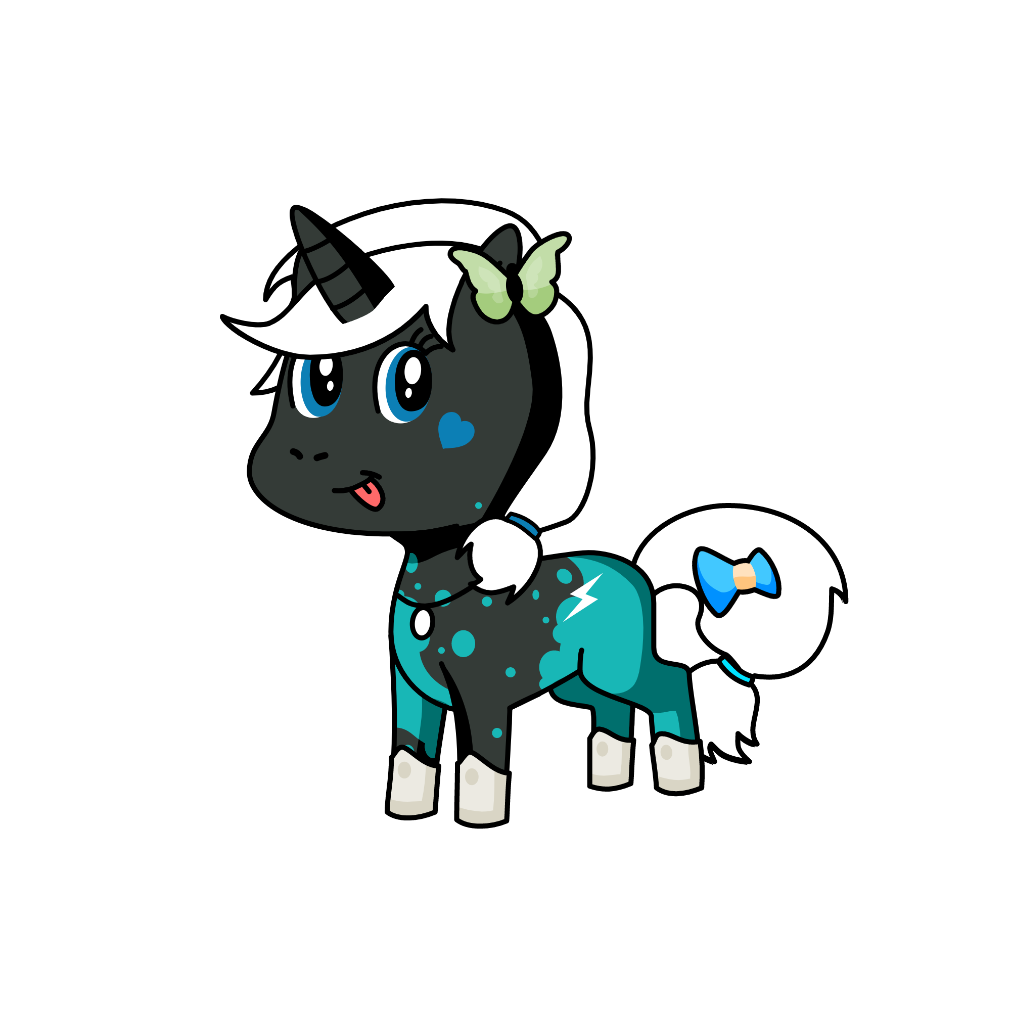 Moon, the unicorn
