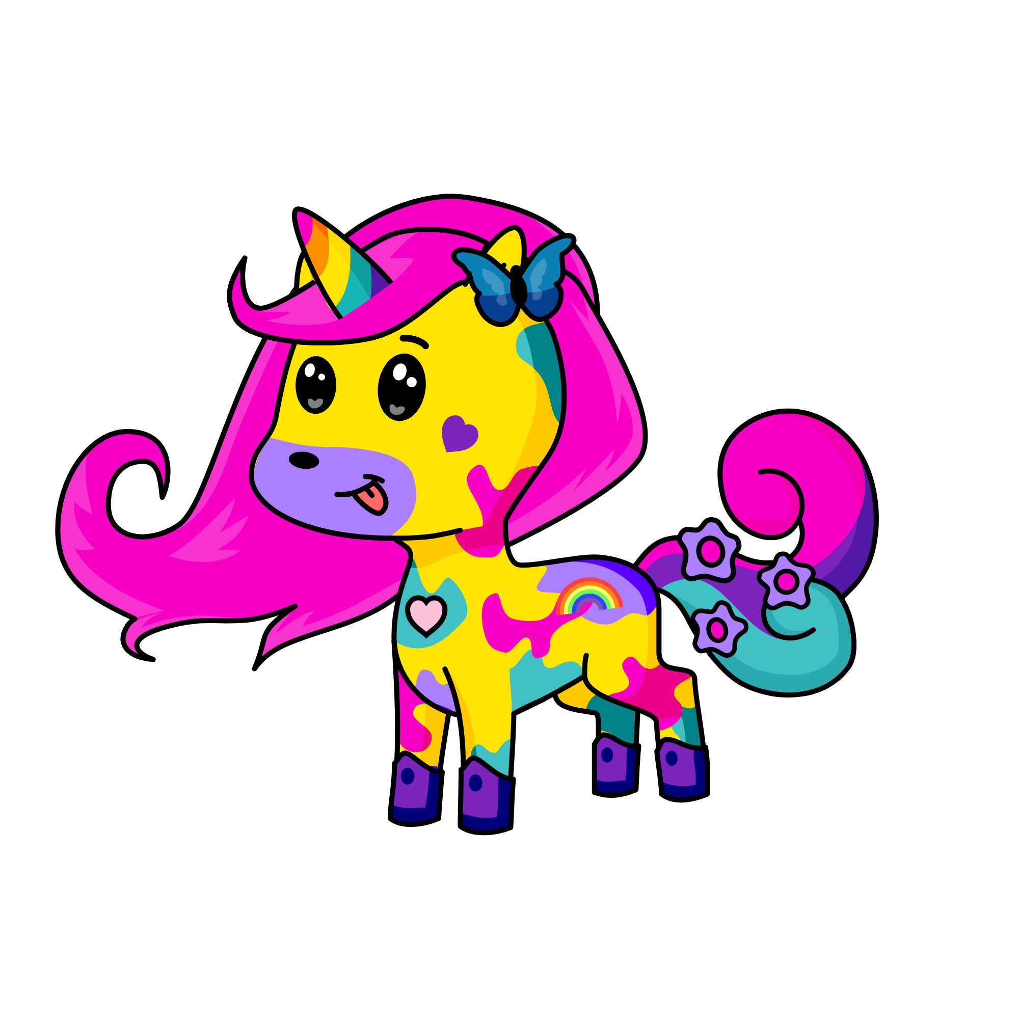 flaafy, the unicorn