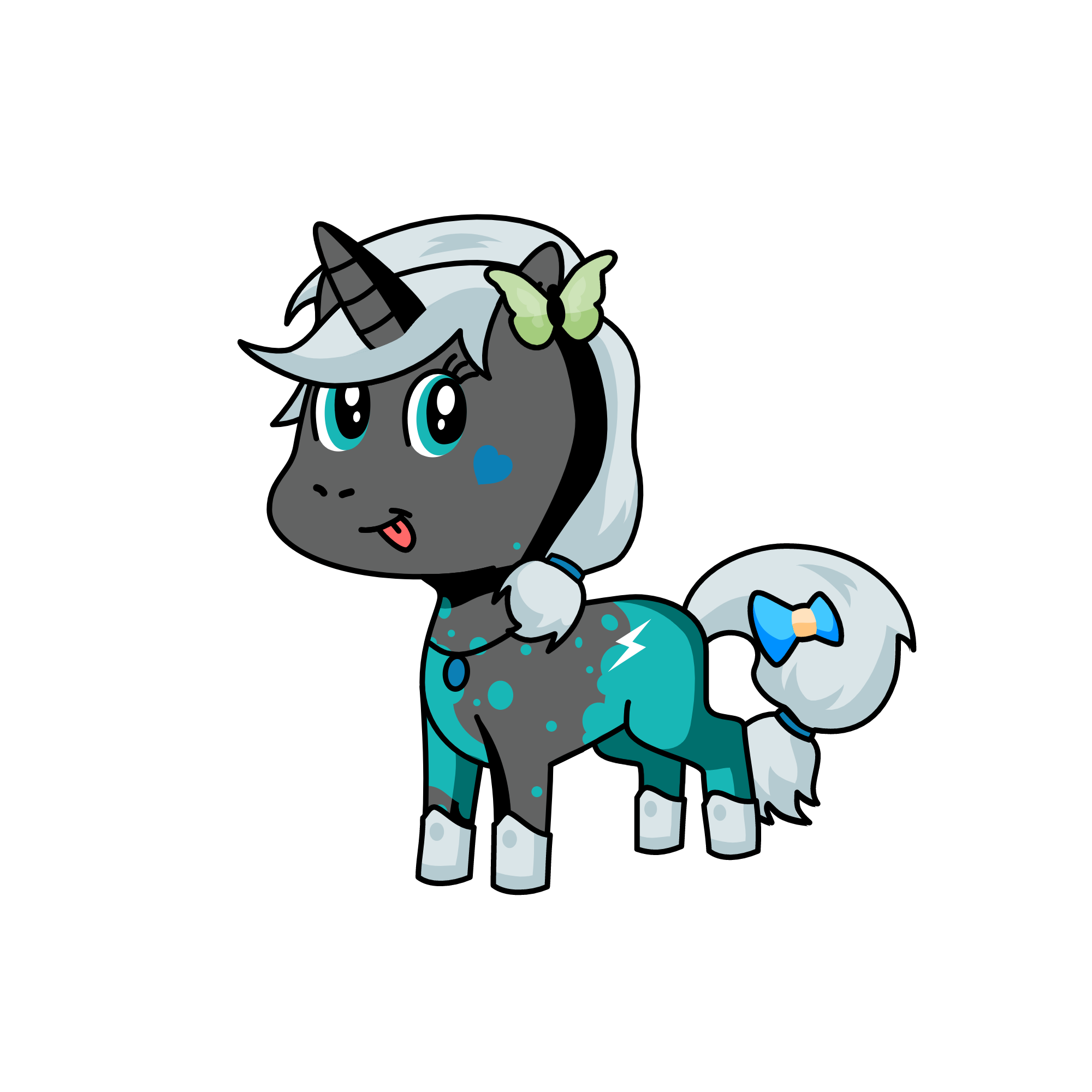 Moon, the unicorn