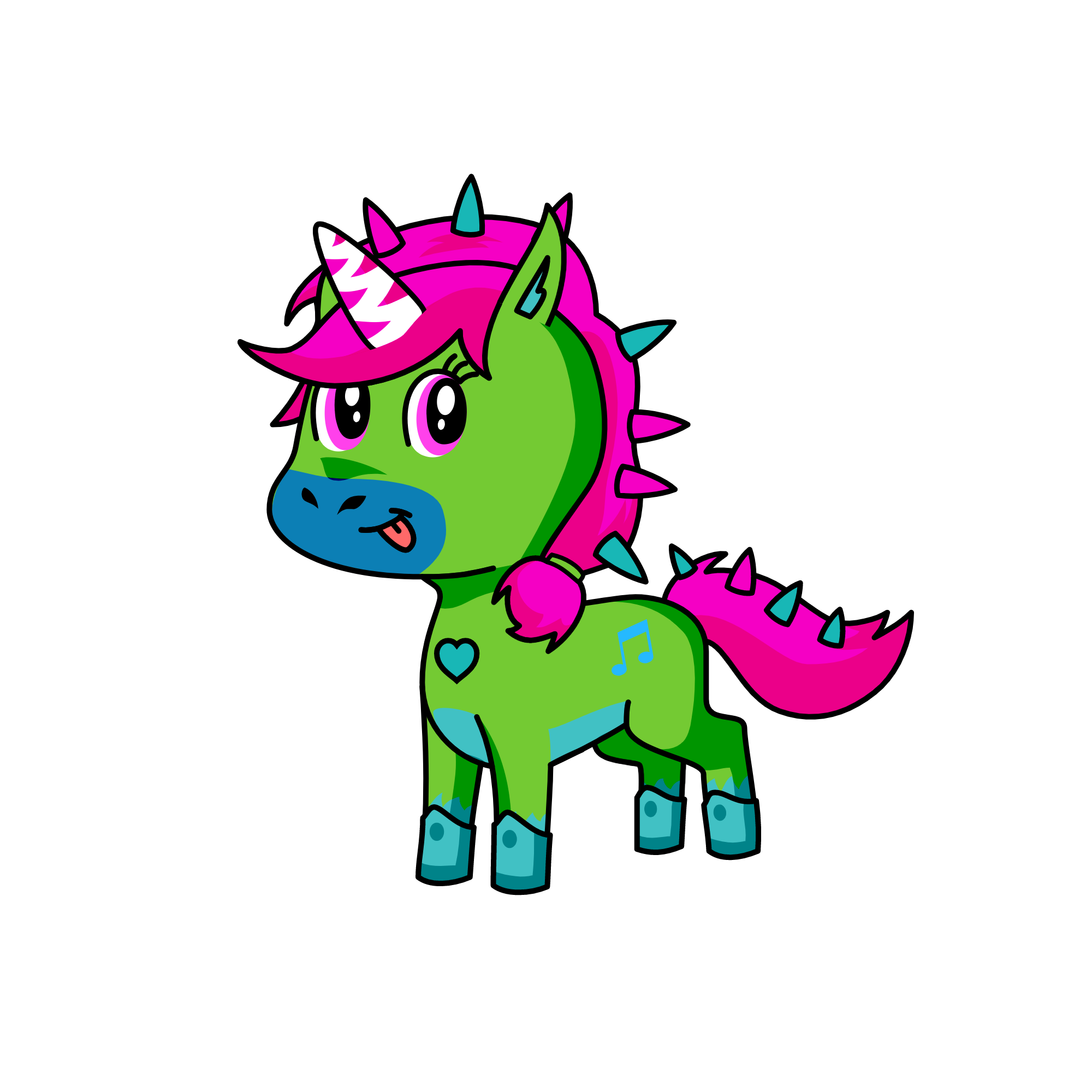Sally Butt, the unicorn