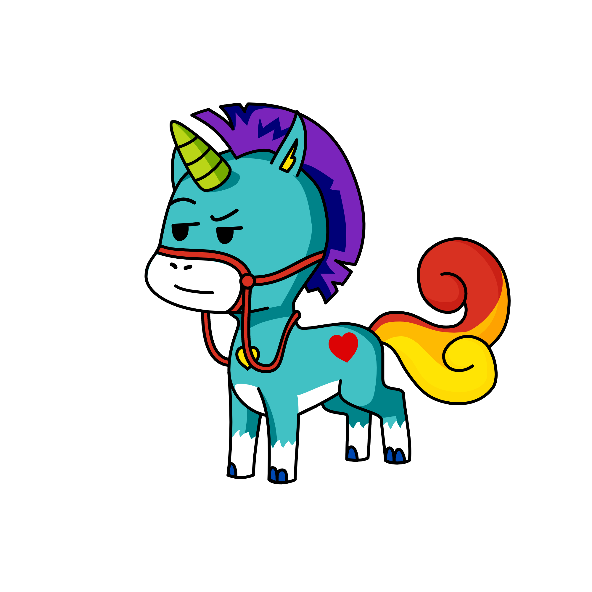 rud, the unicorn