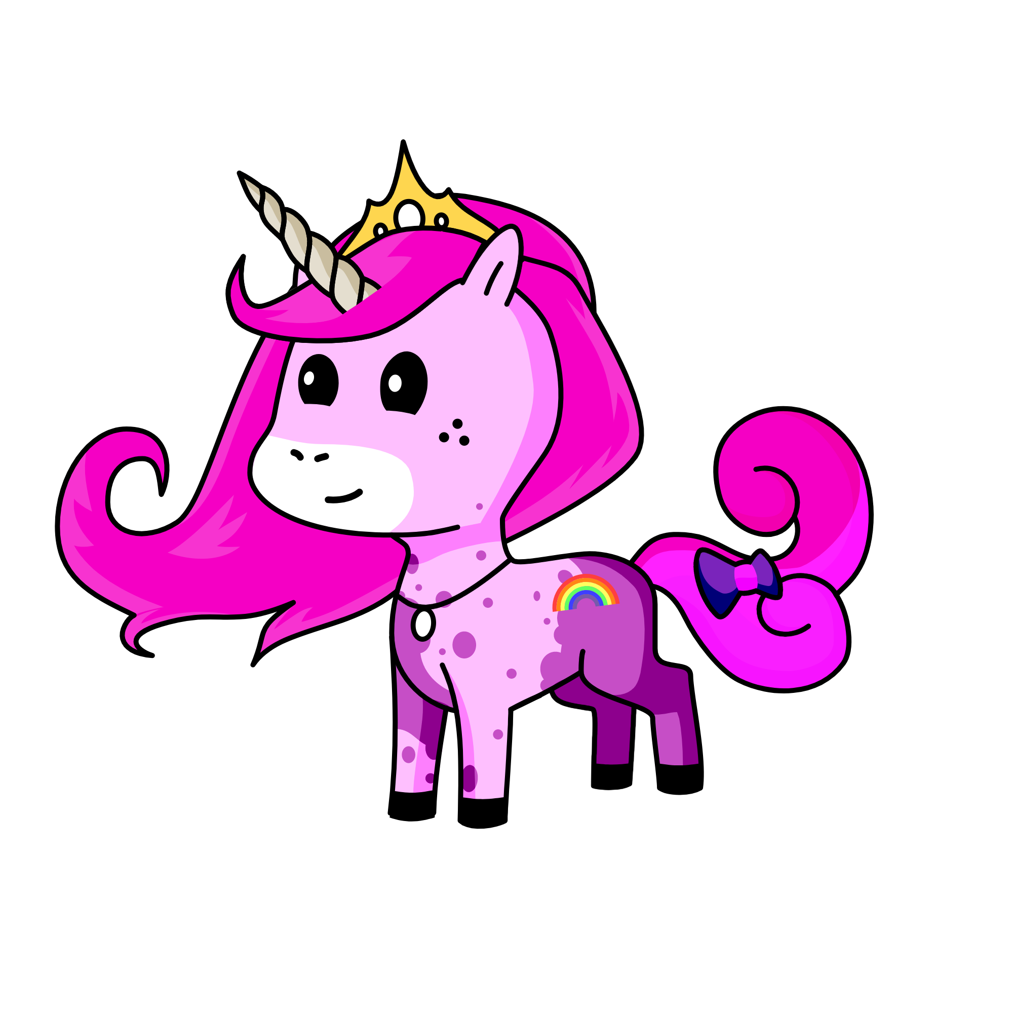 Princess Flower Glimmer, the unicorn